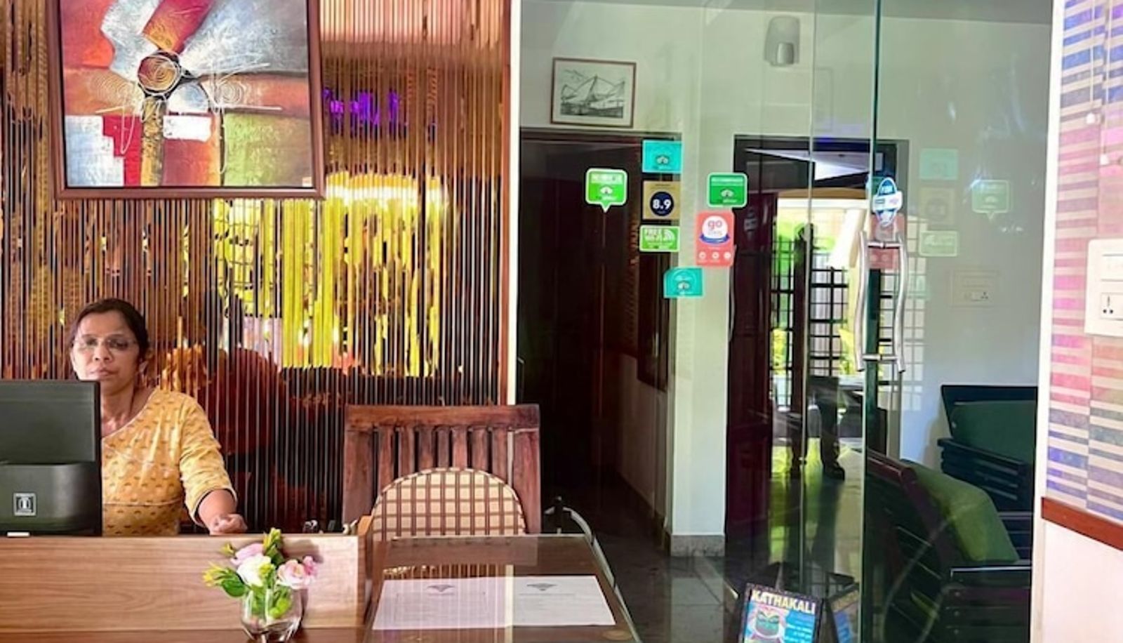 Recepcja - Fortkochi Beach Inn