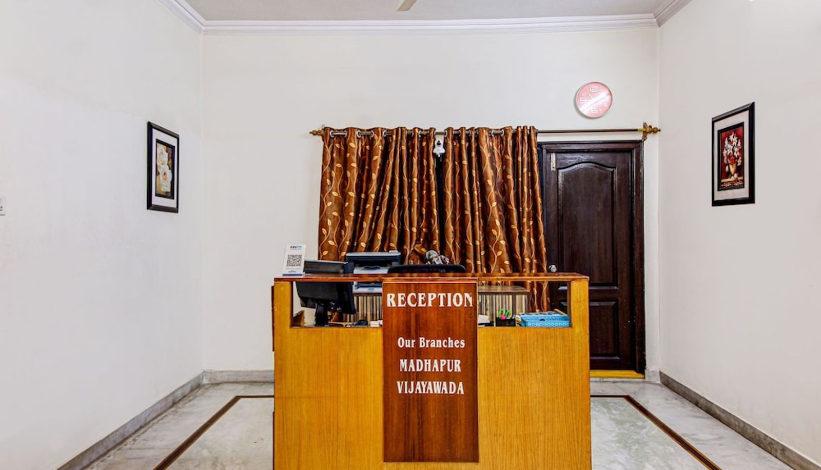 Réception - NirmalVilla Service Apartments