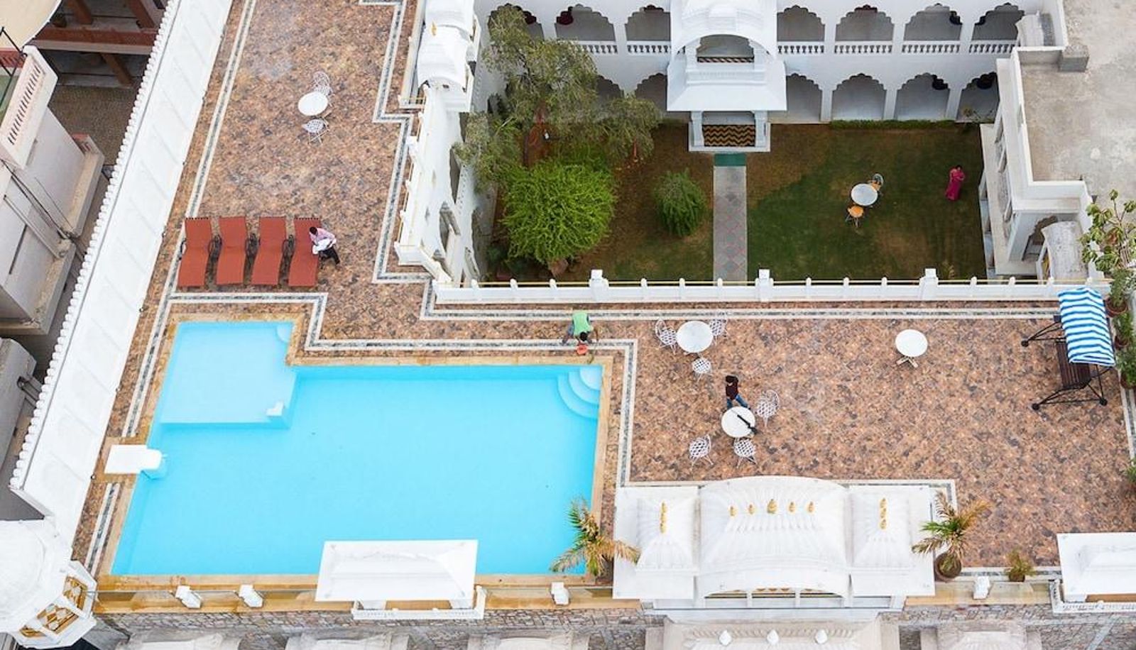 Area esterna dell'hotel - Hotel Rajasthan Palace Jaipur