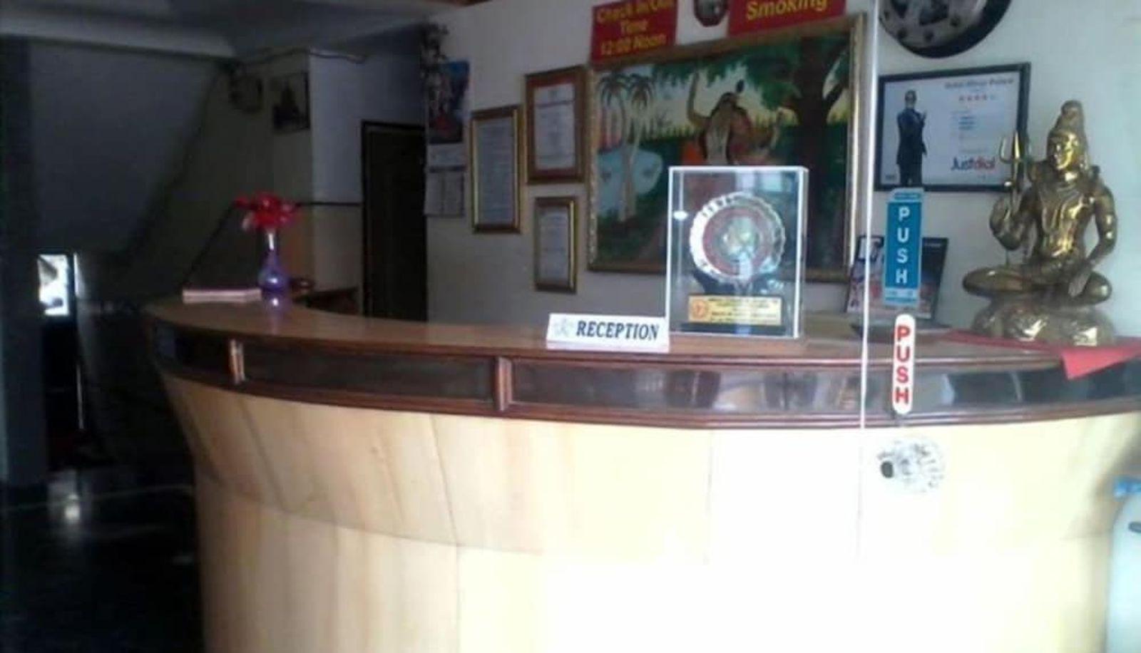 Reception - Hotel Dhruv Palace