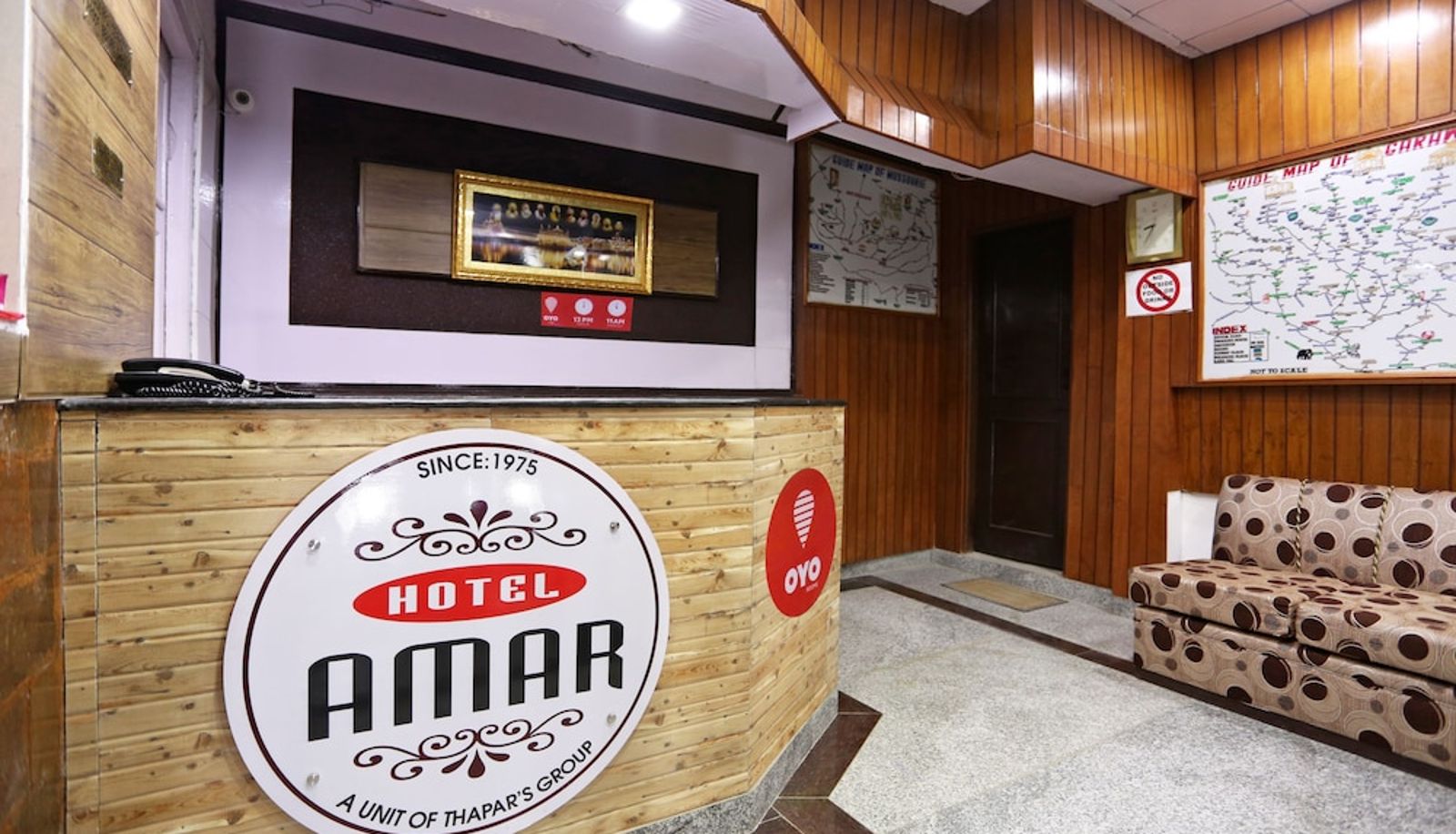 Recepcja - OYO 8714 Hotel Amar