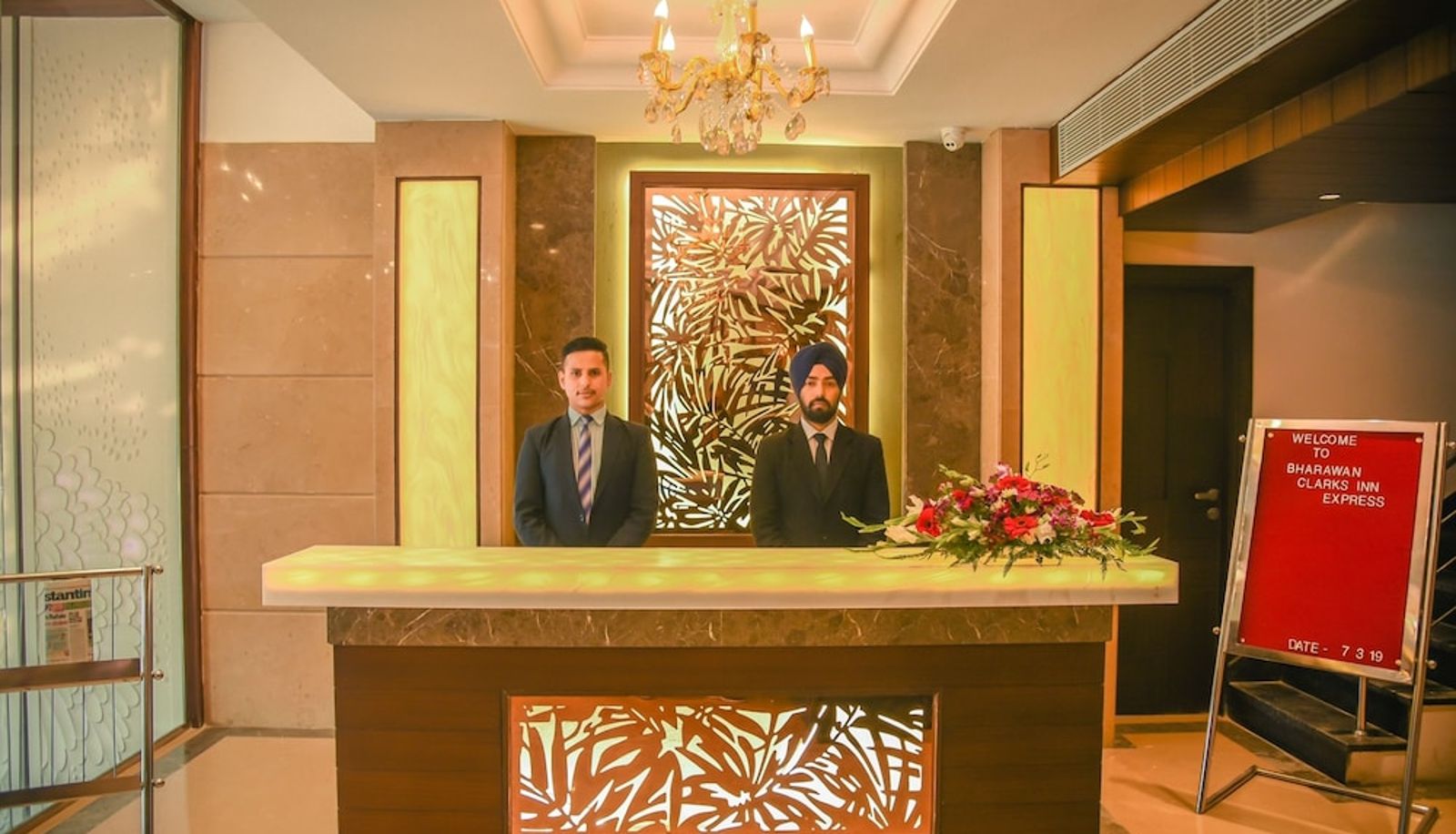 Reception - Bharawan Clarks Inn Express