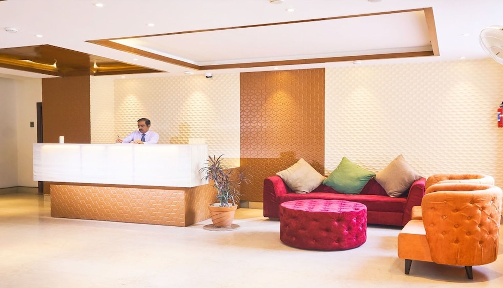 Rezeption - Ganpati Hotel
