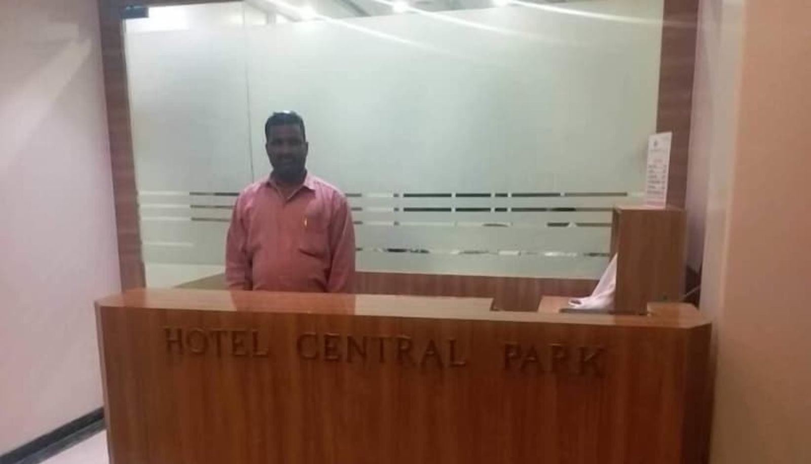 Reception - Hotel Central Park