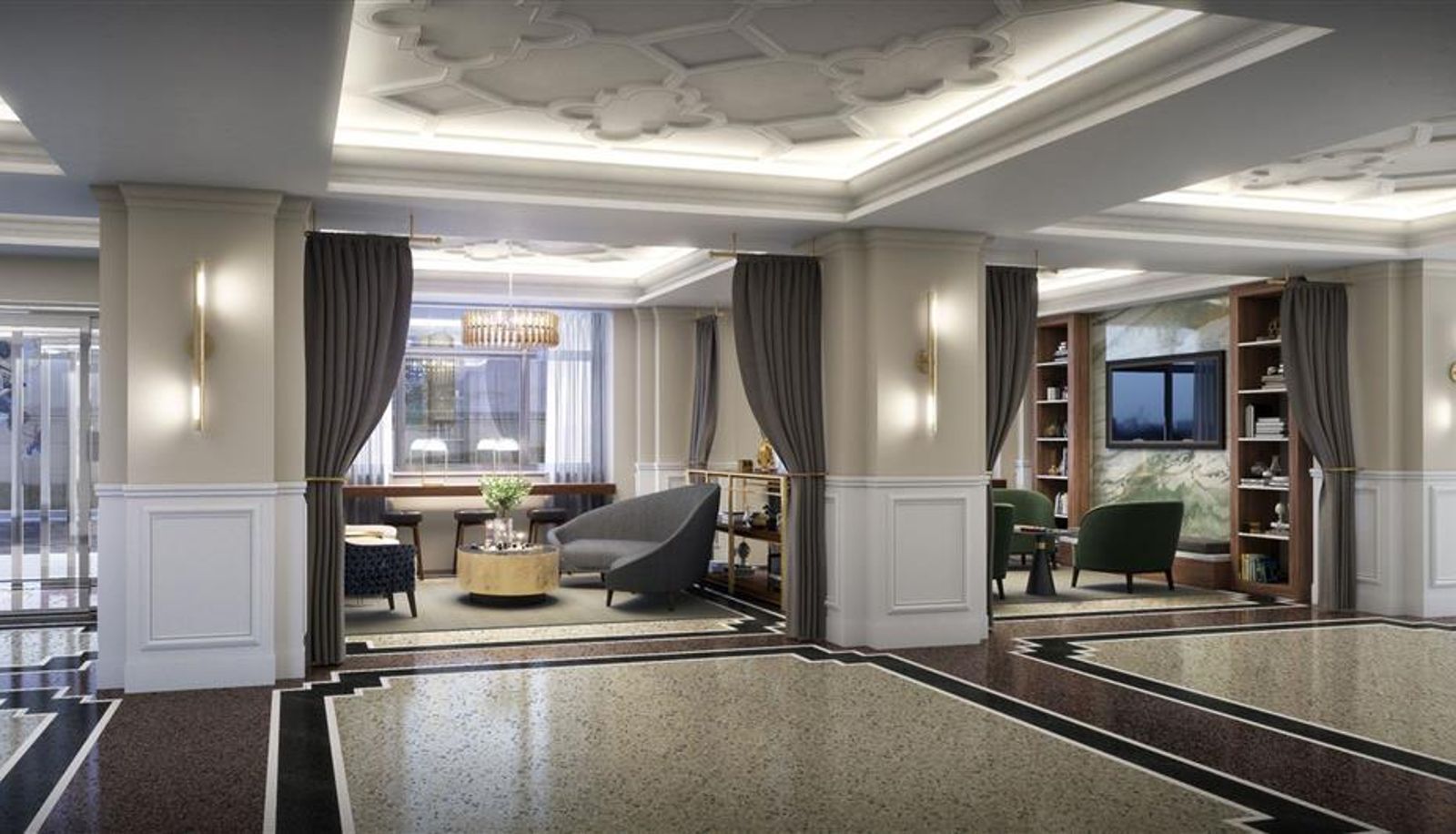 Hall - Hotel Elkhart Tapestry Collection by Hilton
