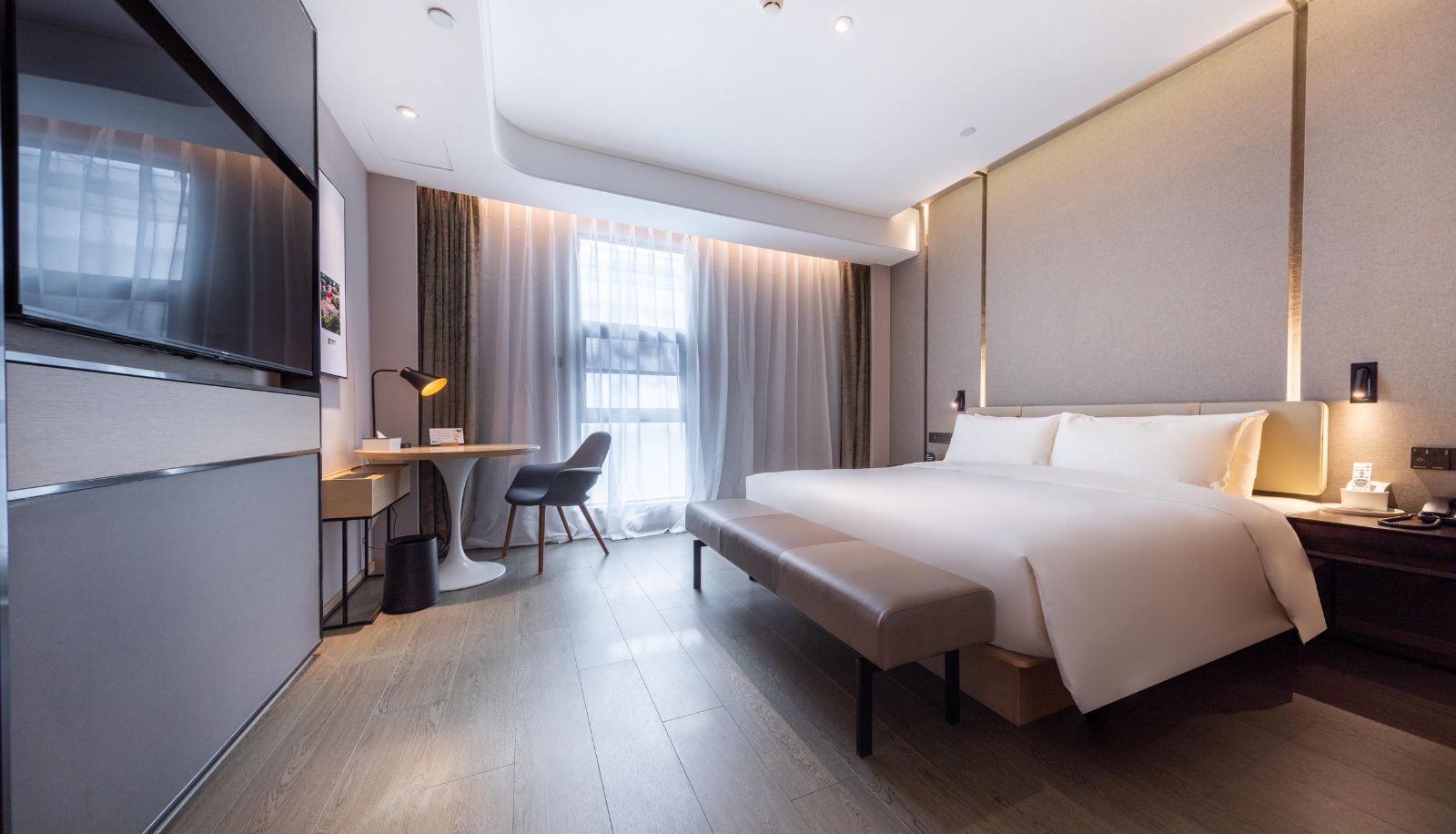 Pokój - Xiamen Jimei Lake Business Center Atour Hotel