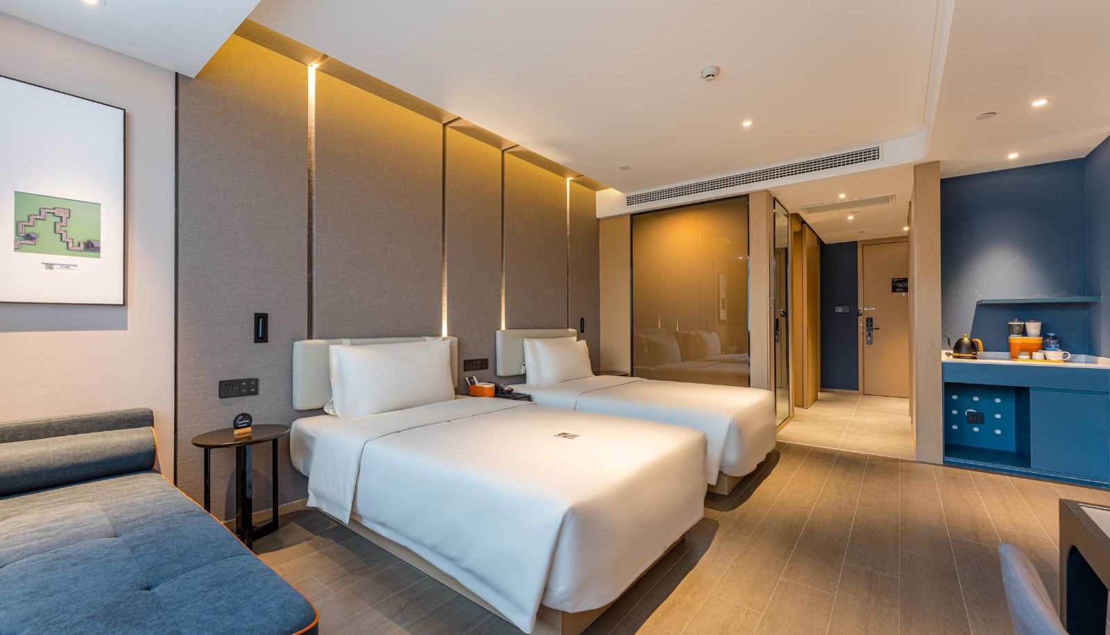 Zimmer - Changzhou Wujin Science and Education City Atour Hotel