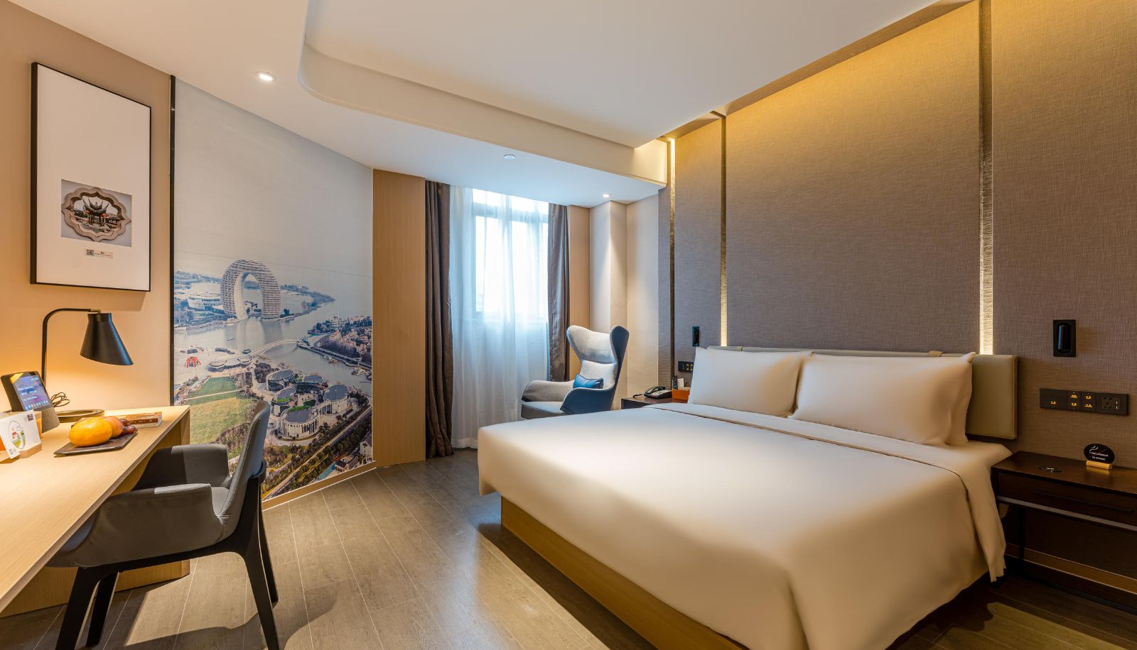 Zimmer - Atour Hotel in Huzhou Administrative centre