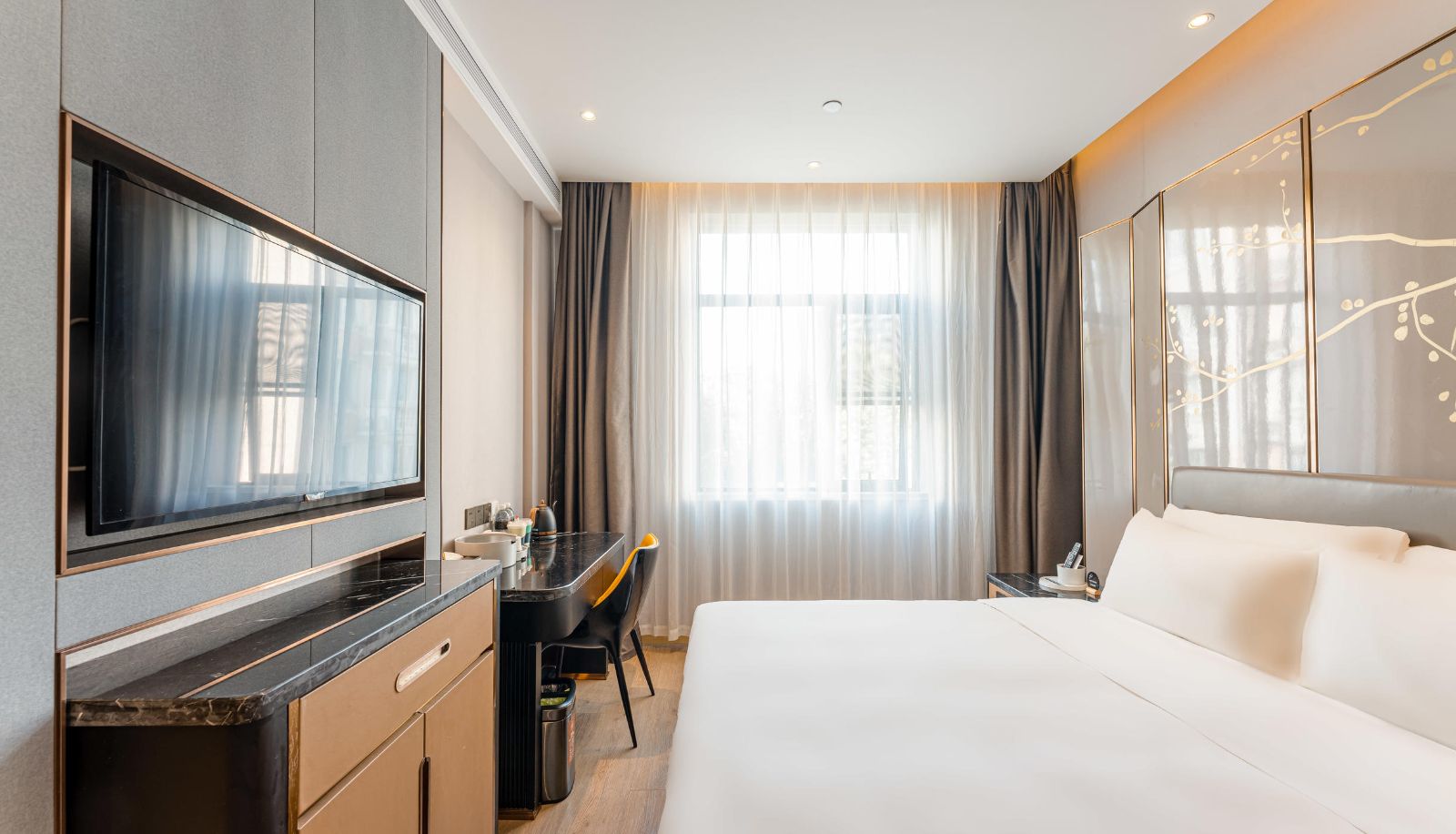 Pokój - Shanghai Pudong Jinqiao International Commercial Plaza Atour Hotel