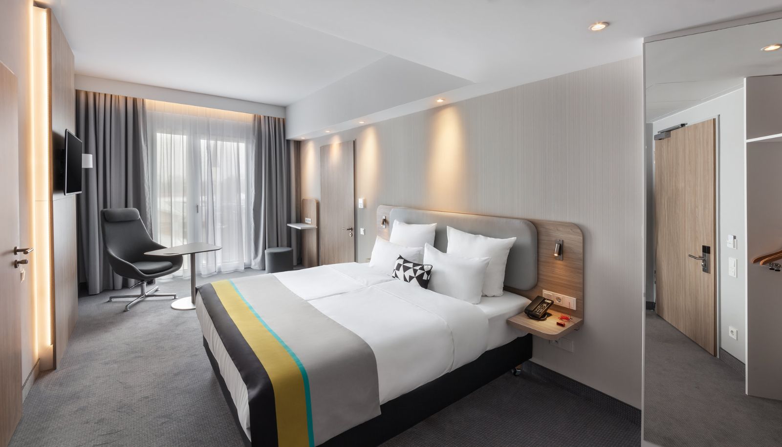 Kamer - Holiday Inn Express DÜSSELDORF - HAUPTBAHNHOF by IHG