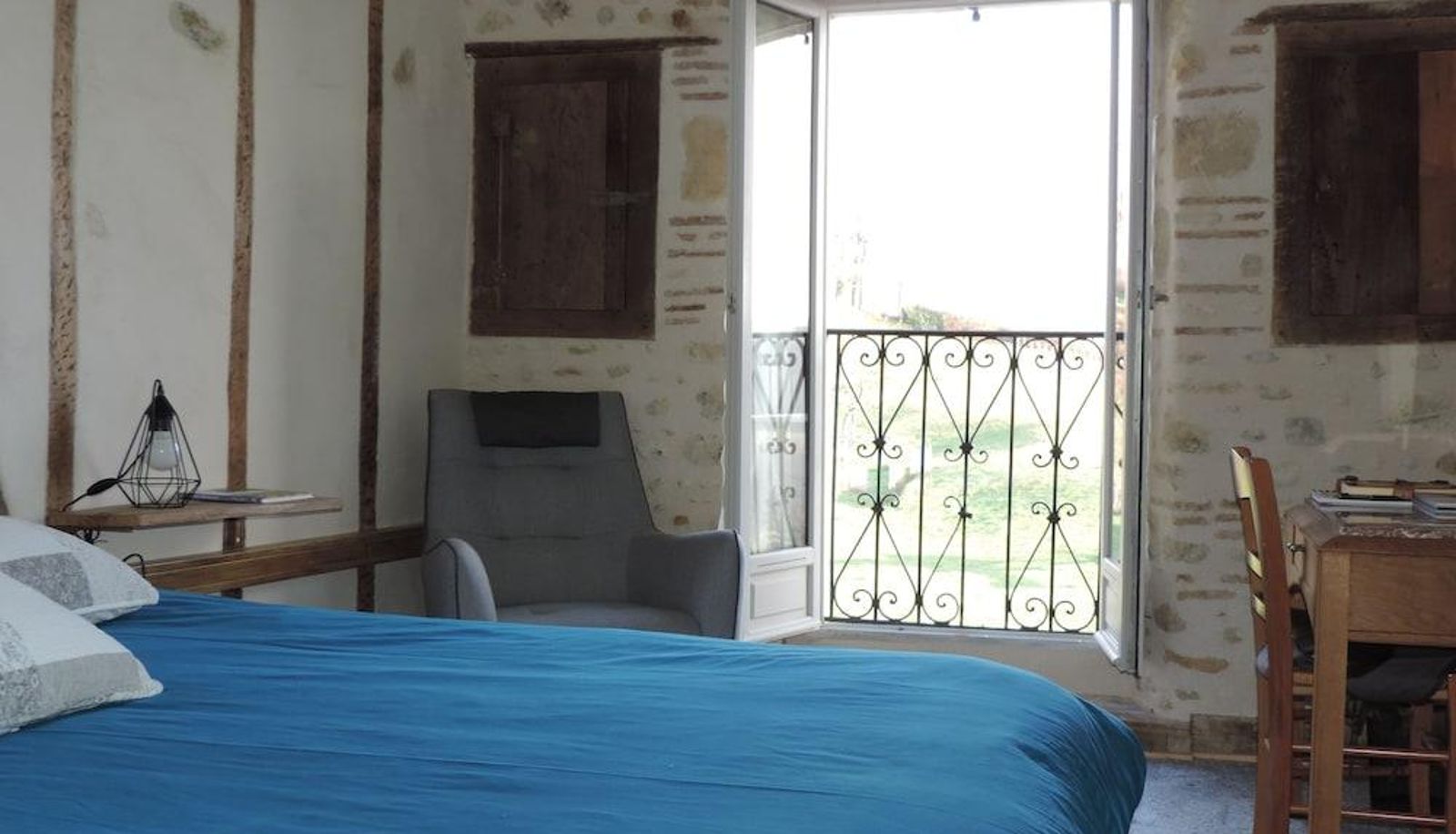 Pokój z widokiem na góry - Maison d'hôtes Marimpoey