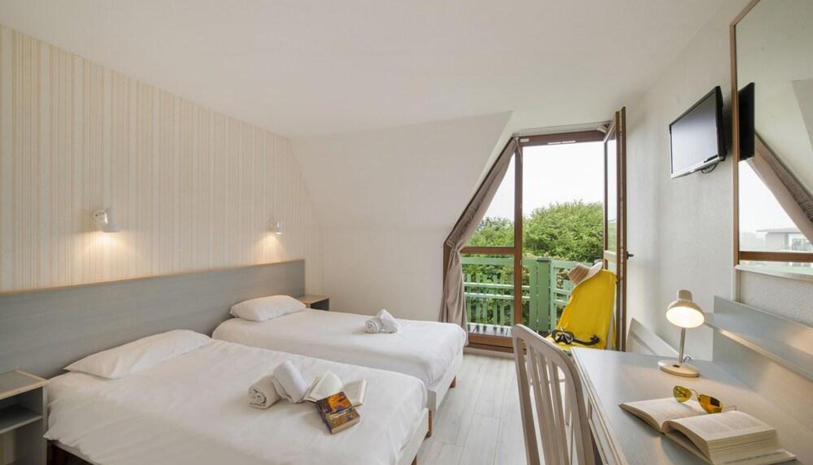 Chambre avec balcon - Village Vacances Sweet Home