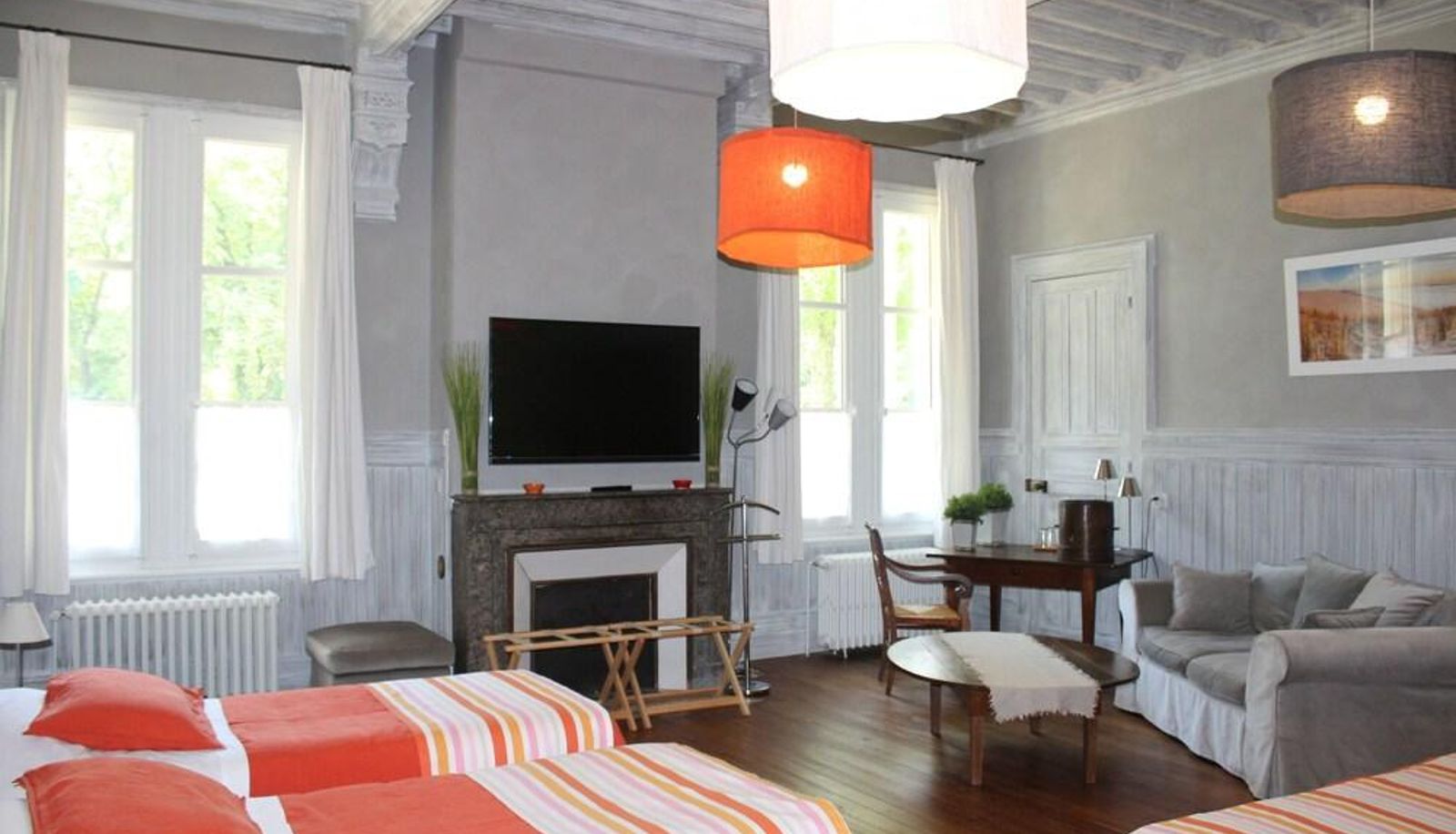 Vierbettzimmer - Maison d'hôtes Parenthese