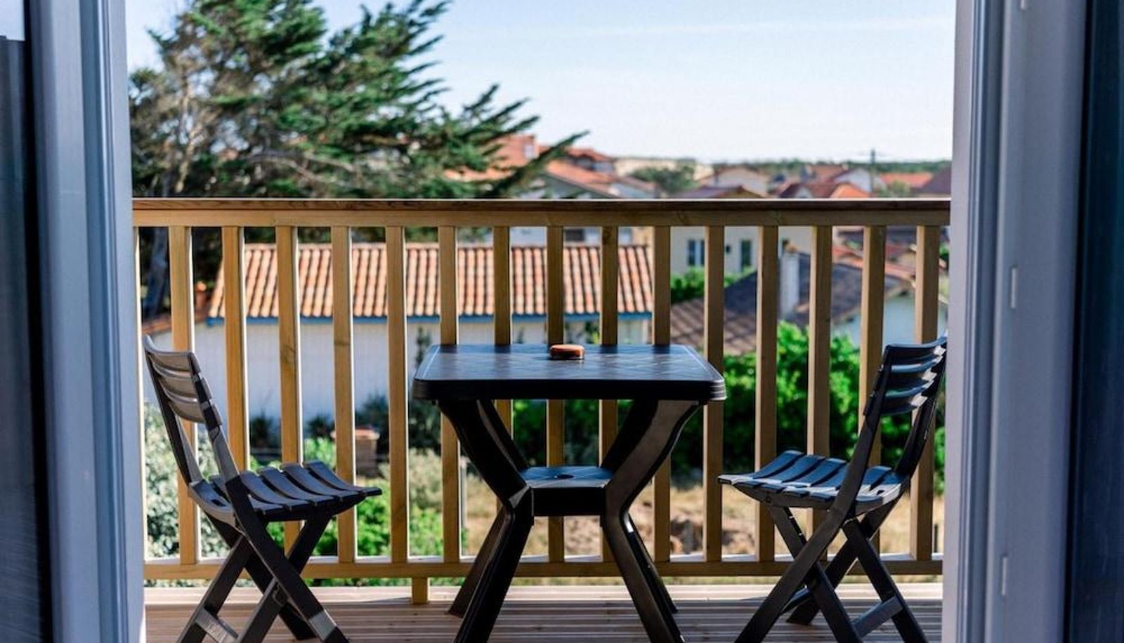 Zimmer mit Balkon - Hôtel Atlantique