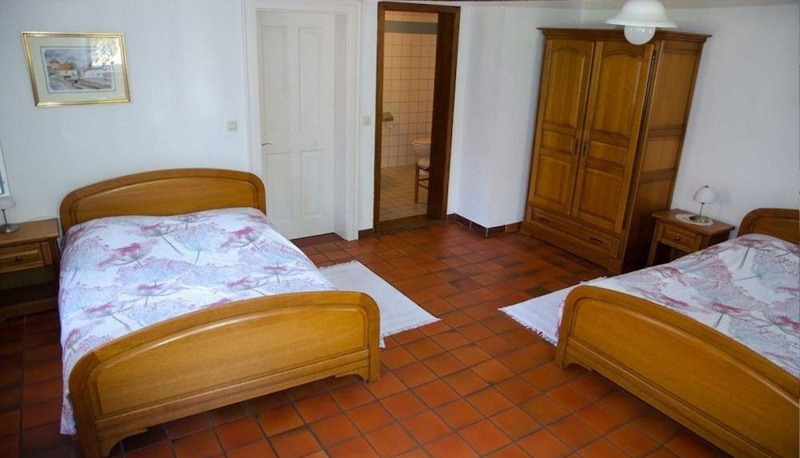 Chambre quadruple - Ferme Auberge du Moulin des 7 Fontaines