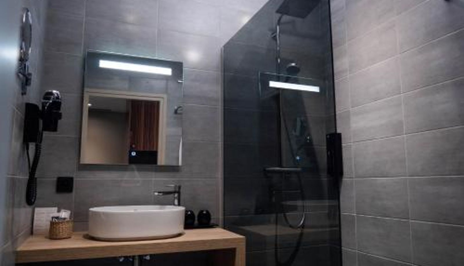 Bathroom - Hôtel & Restaurant La maison des blés
