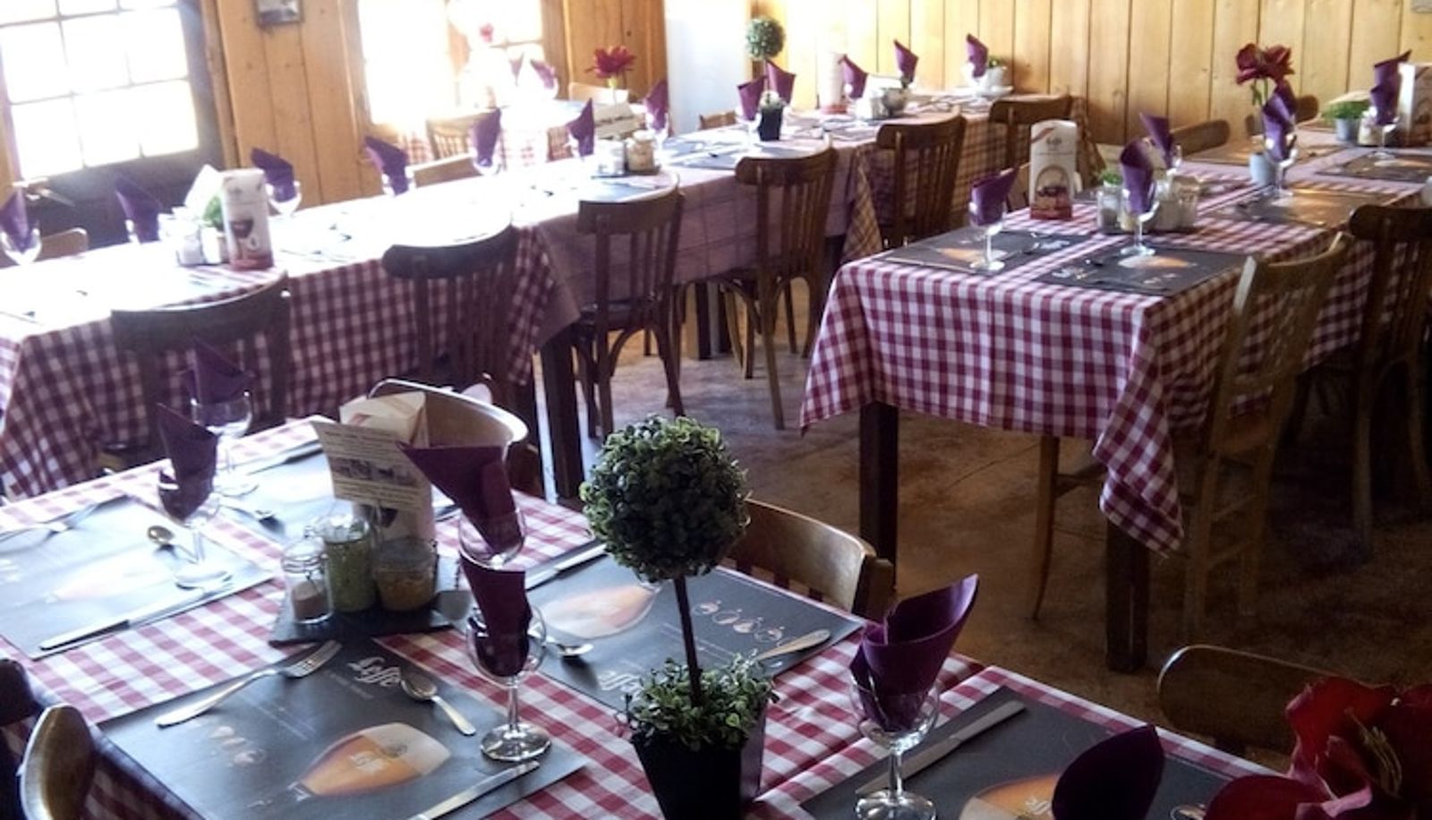 Restauracja - Hôtel à la Belle Dame