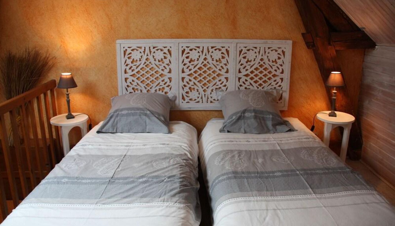 Dreibettzimmer - La Ferme de Gorgeat - Chambres d'hôtes