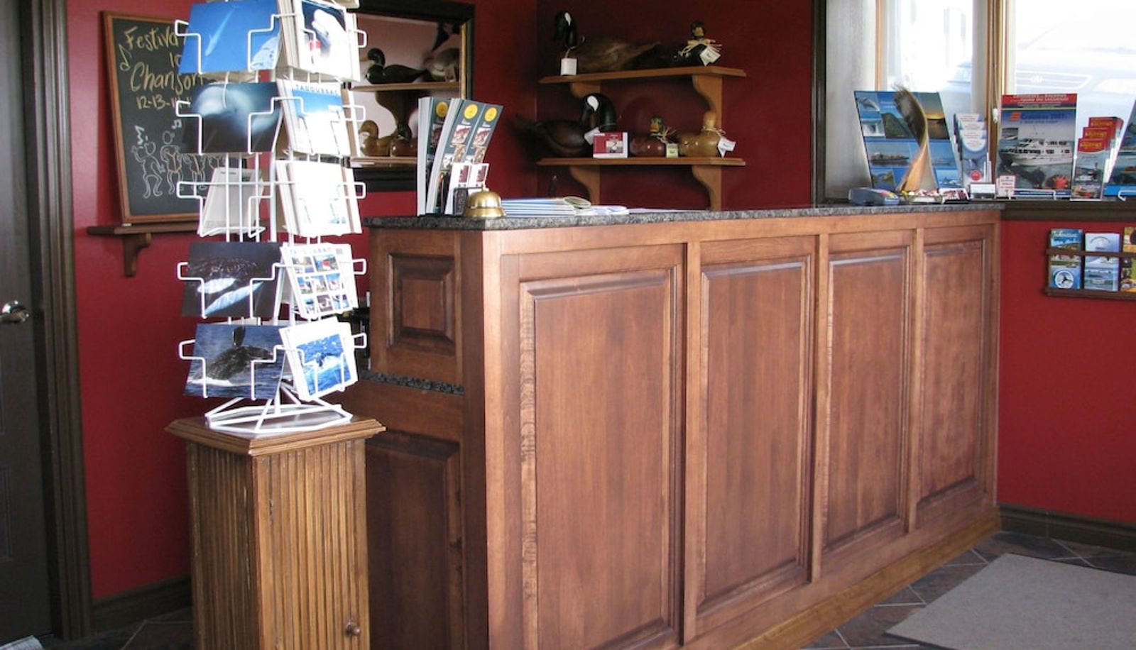 Rezeption - Hotel Le Pionnier