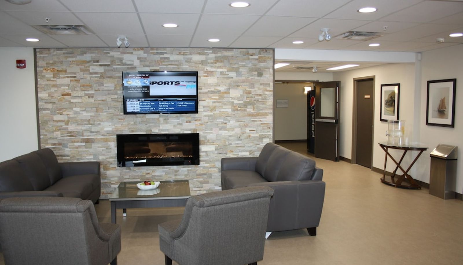 Hall - Crossroads Inn & Suites