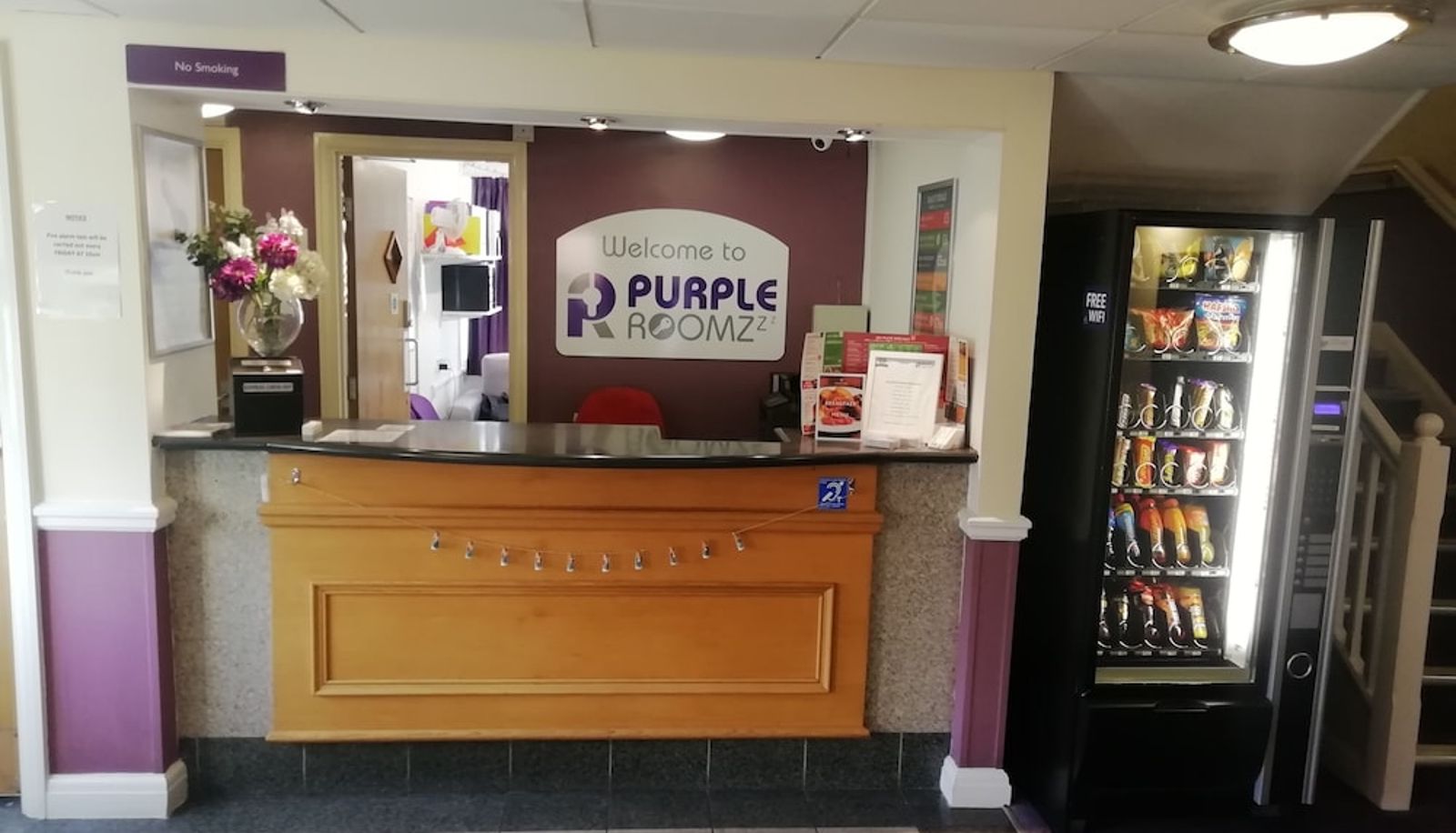 Reception - Purple Roomz