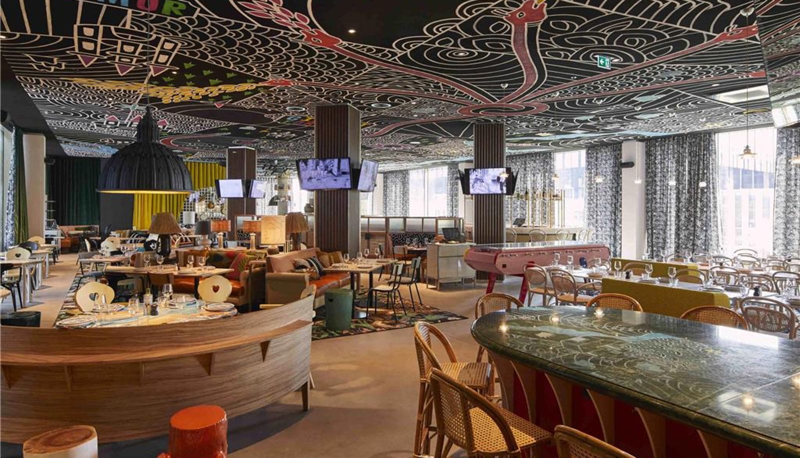 Restaurant - Mama Shelter Luxembourg