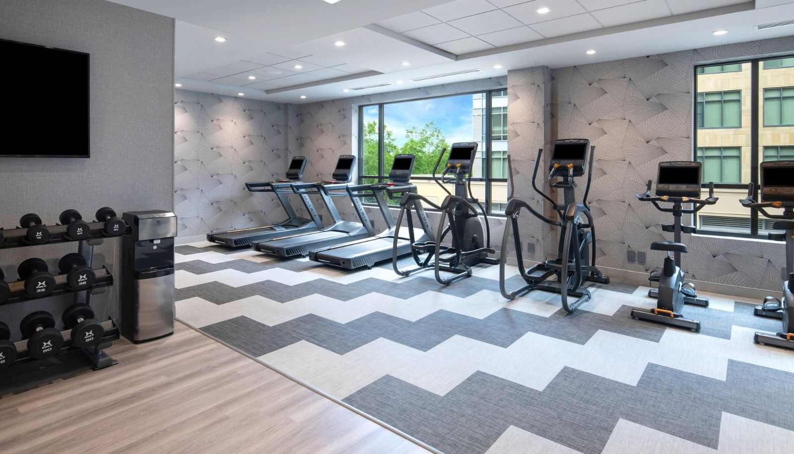Wellness- und Fitnessbereich - TownePlace Suites by Marriott Boston Medford
