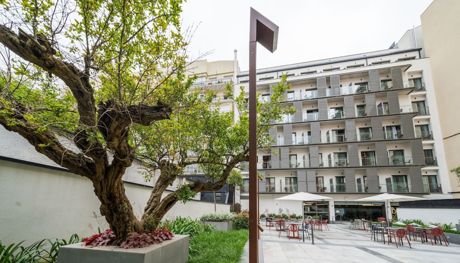 Terrasse - Catalonia Gran Via Bilbao