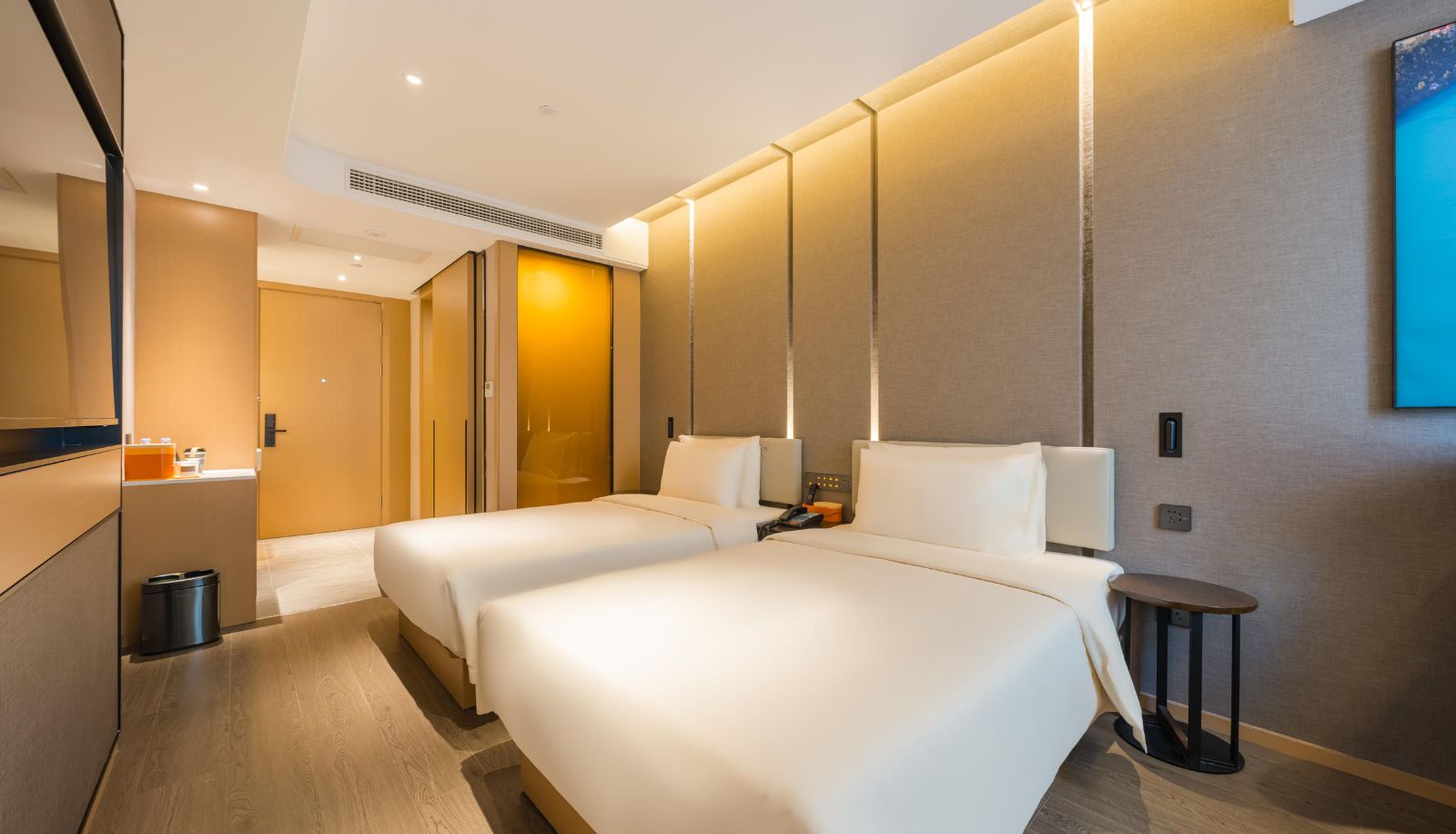 Zimmer - Beijing Asian Games Village National Convention Center Atour Hotel Yayuncun Niaochao