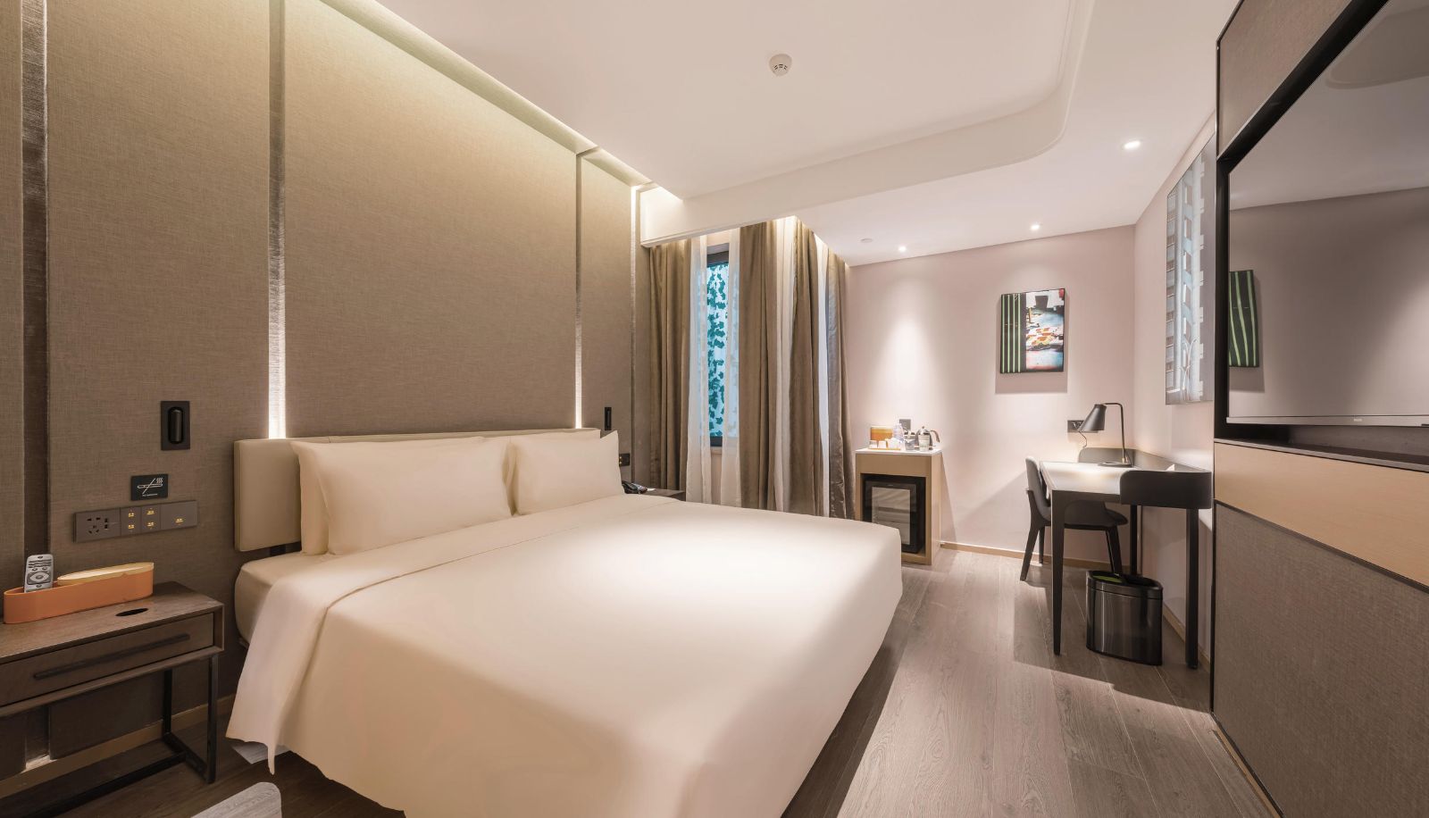 Zimmer - Beijing Asian Games Village National Convention Center Atour Hotel Yayuncun Niaochao