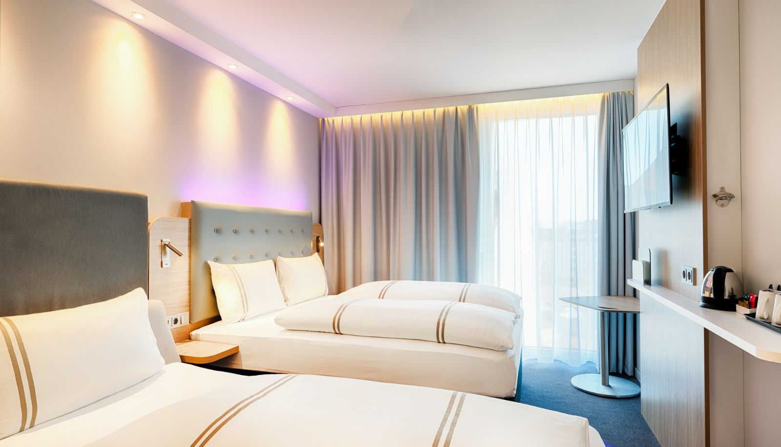Kamer - Premier Inn Leipzig City Hahnekamm