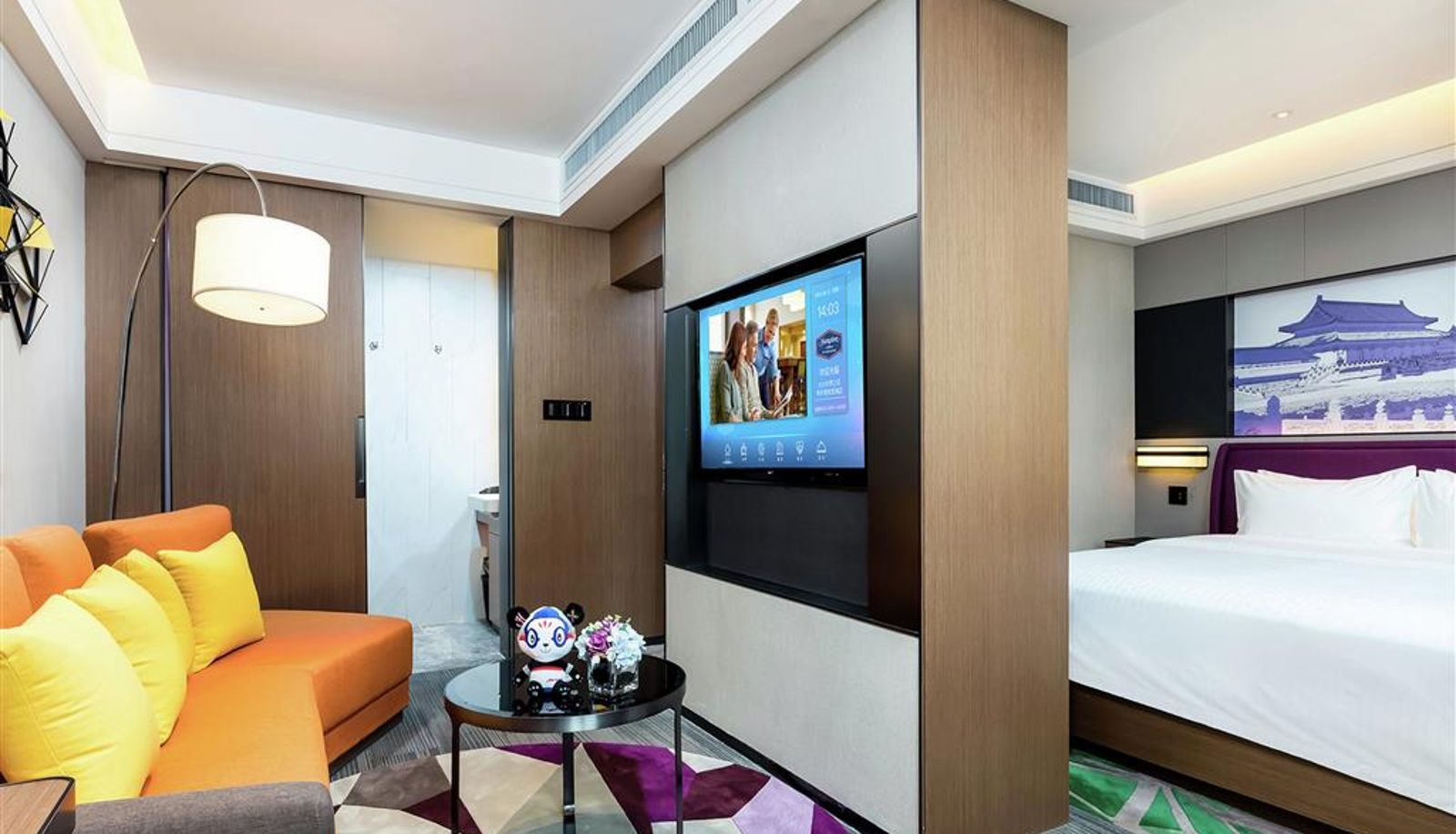 Kamer - Hampton by Hilton Beijing Daxing World Flower Plaza