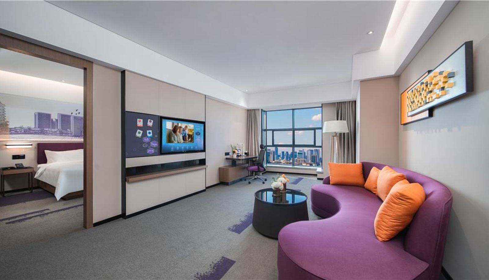 Pokój - Hampton by Hilton Huai'an Jingkai