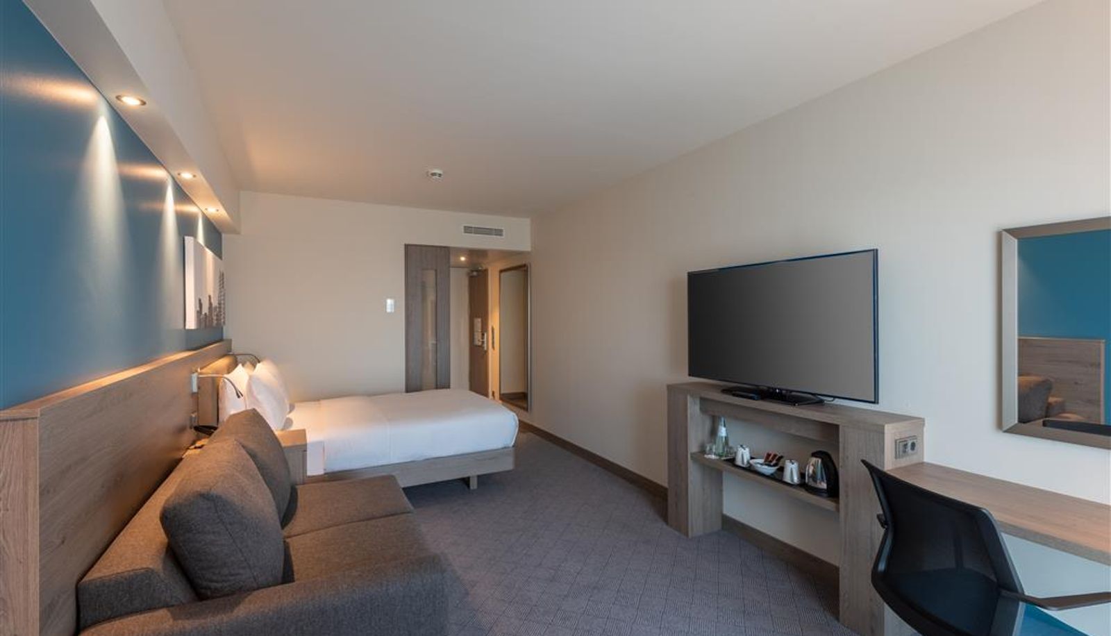 Zimmer - Hampton by Hilton Dusseldorf City Centre Duesseldorf City Centre