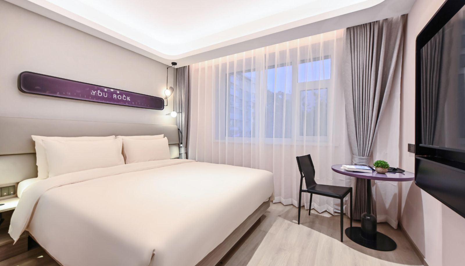 Zimmer - Jilin Jiangnan Xiamen Street Atour X Hotel Jilin Xiamen street