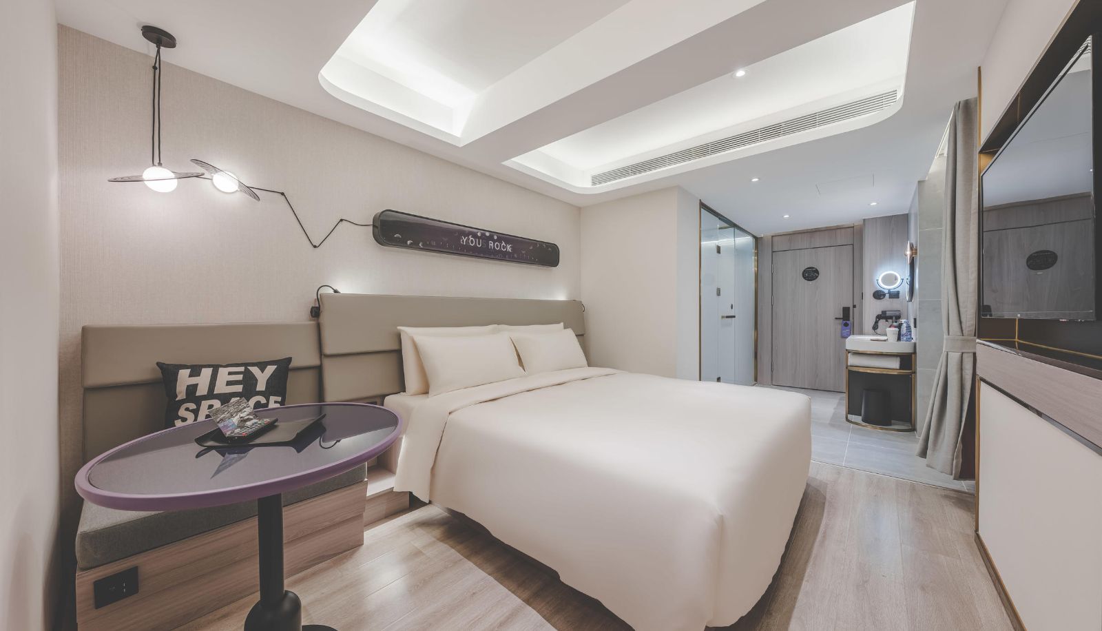 Habitación - Beijing Yonghe Palace Hepingli Light Residence Hotel Beijing Yonghe palace Hepingli net Yiyun music