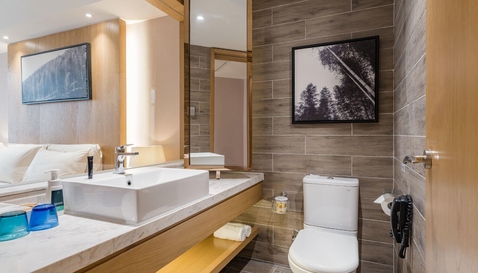 Zimmer - Atour X Hotel  the Taihu Lake Avenue  Wuxi New Area Columbus Plaza, Wuxi New Area