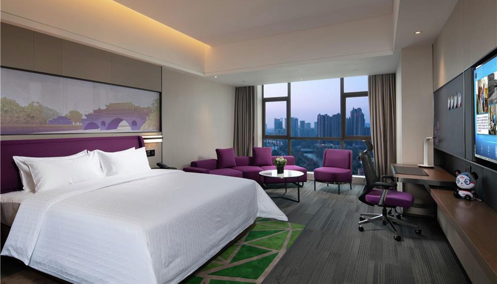 Zimmer - Hampton by Hilton Chengdu Wenjiang