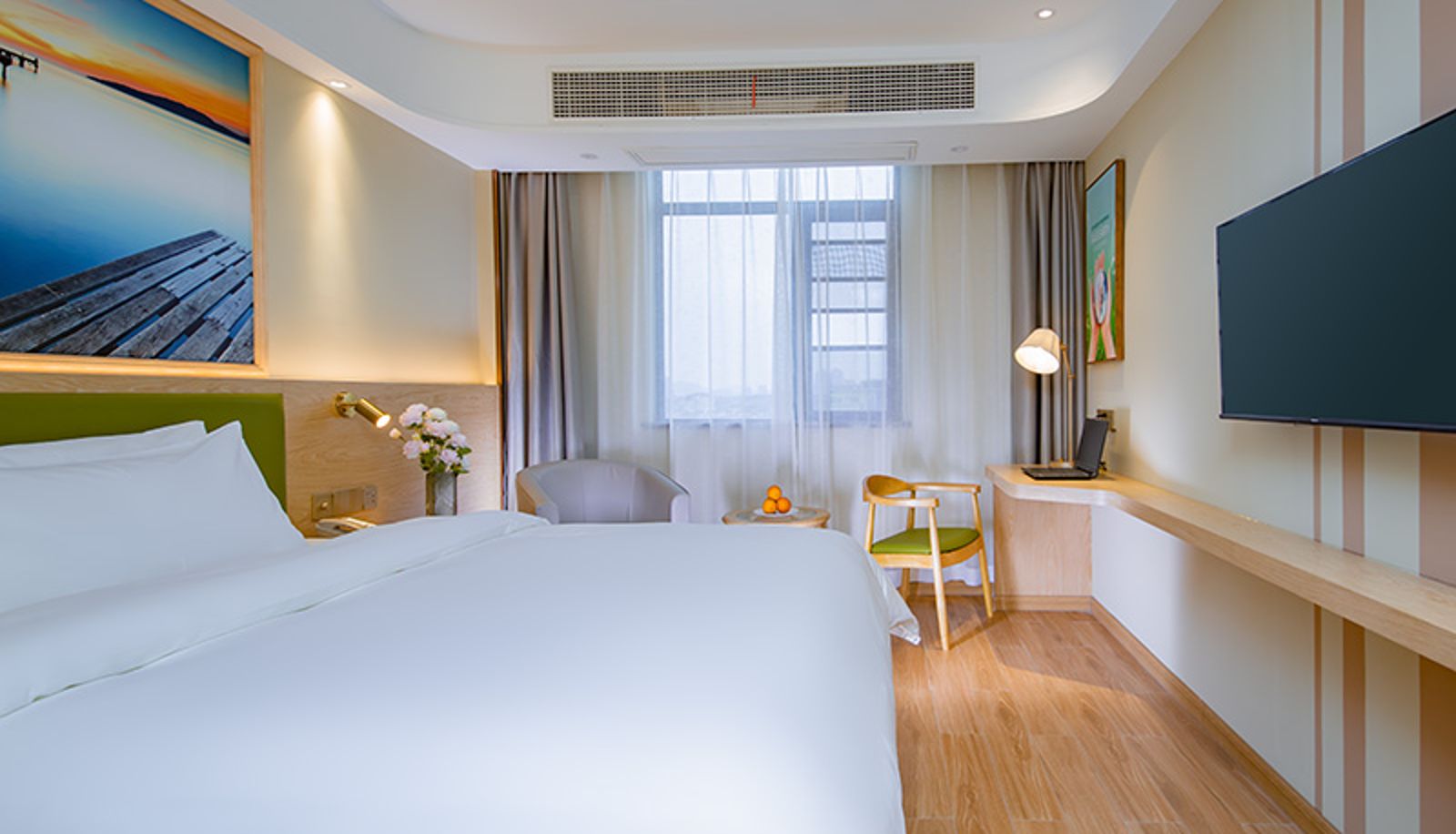 Zimmer - Vienna SanHao Hotel (Hubei Huanggang Wuxue Wanda Plaza Hotel)