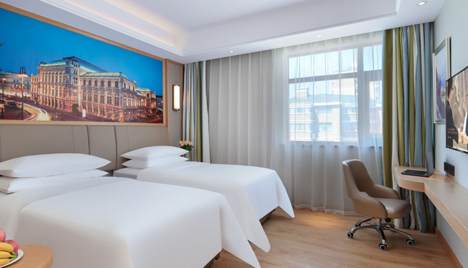 Zimmer - Vienna SanHao Hotel (Henan Pingdingshan Ruzhou Chaoyang Middle Road Hotel)