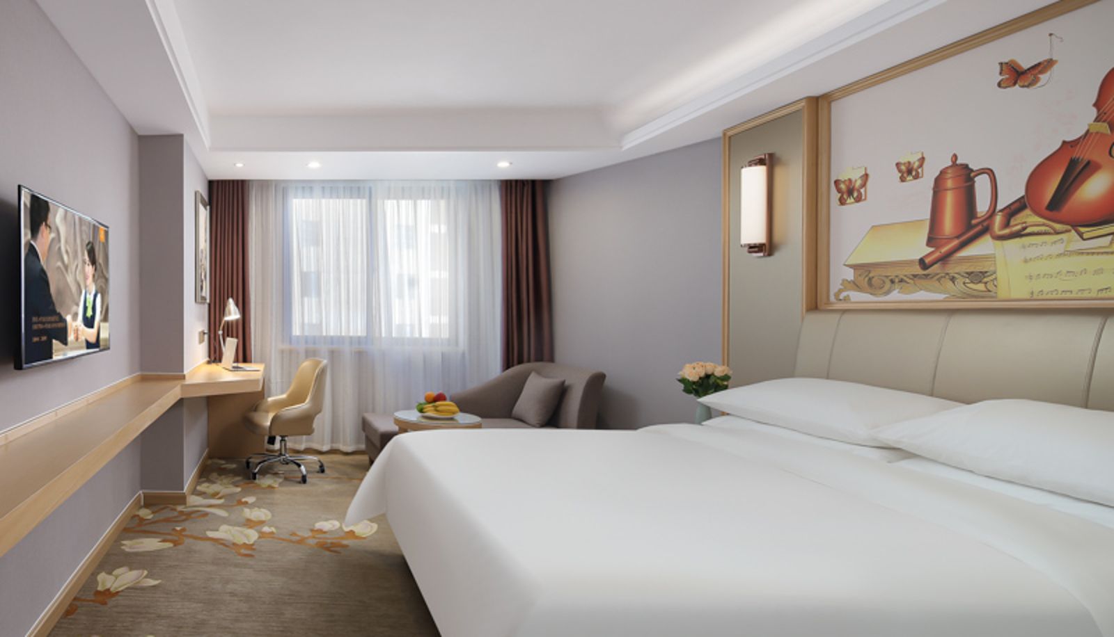 Zimmer - vienna hotel(Railway Station Yuanyi Times Square)