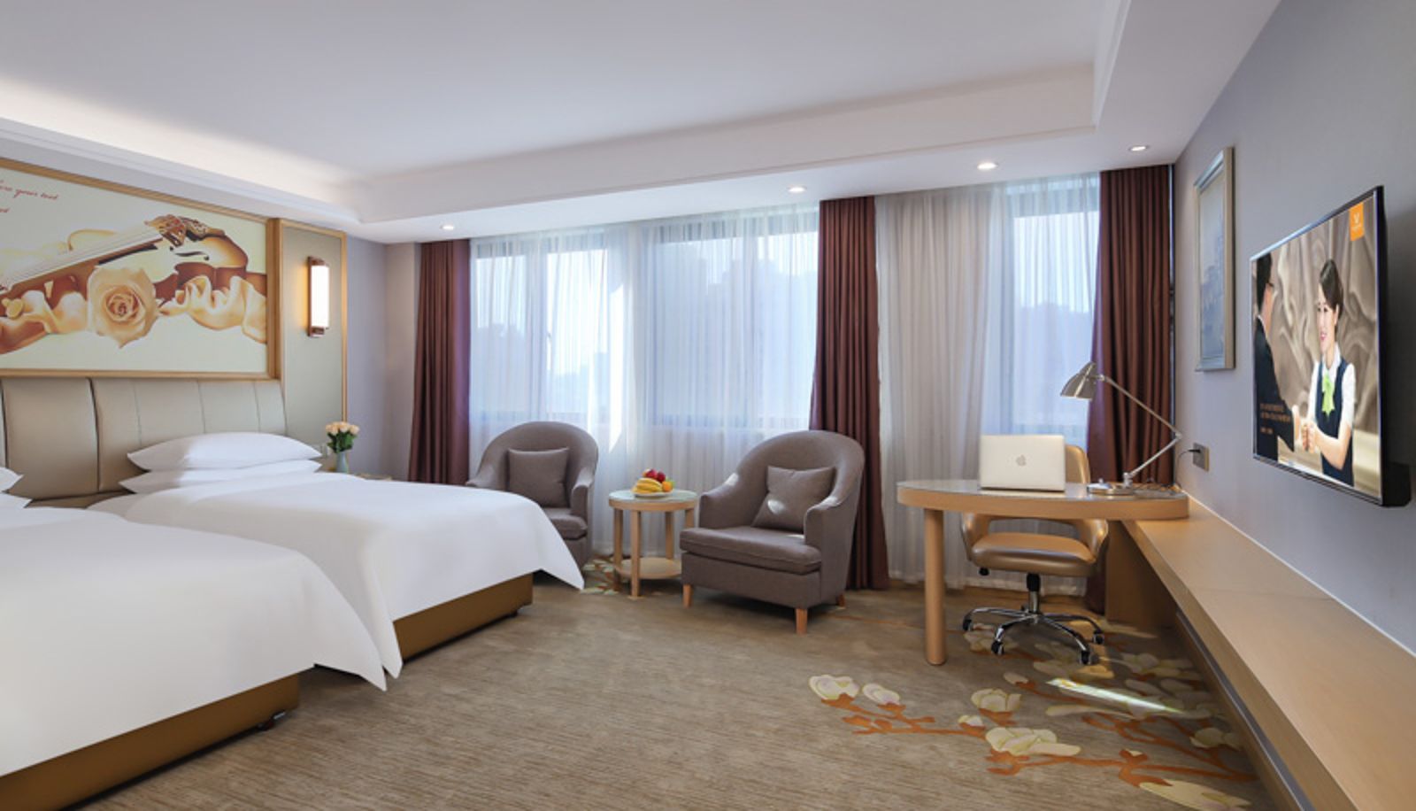 Zimmer - vienna hotel(Railway Station Yuanyi Times Square)