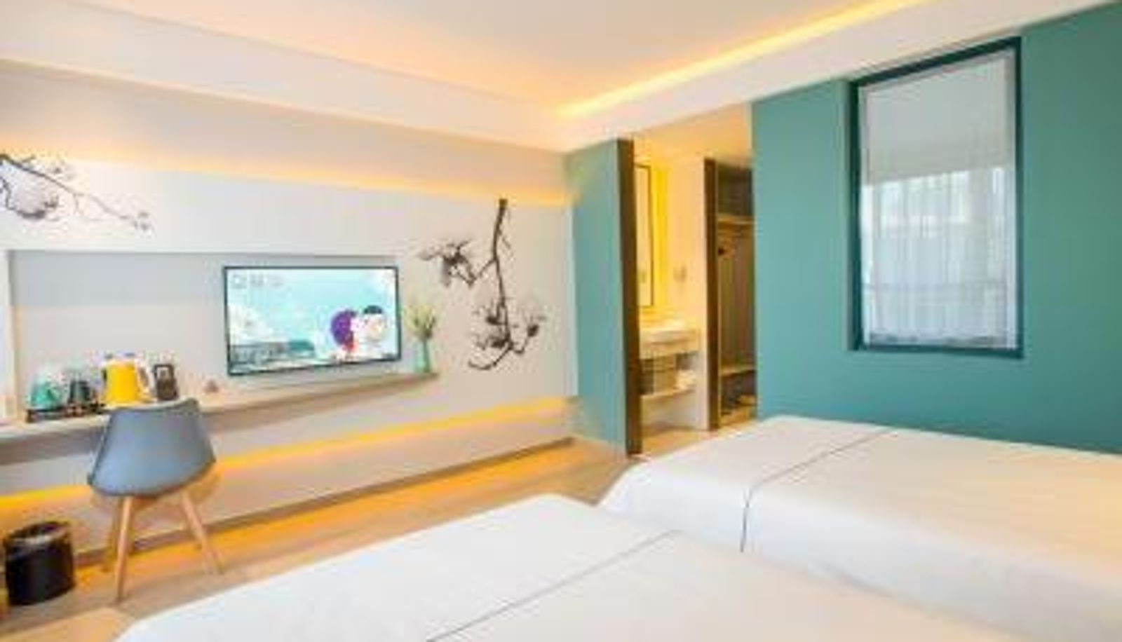 Zimmer - Magnotel (Harbin Songbei Wanda culture and Tourism City Hotel)