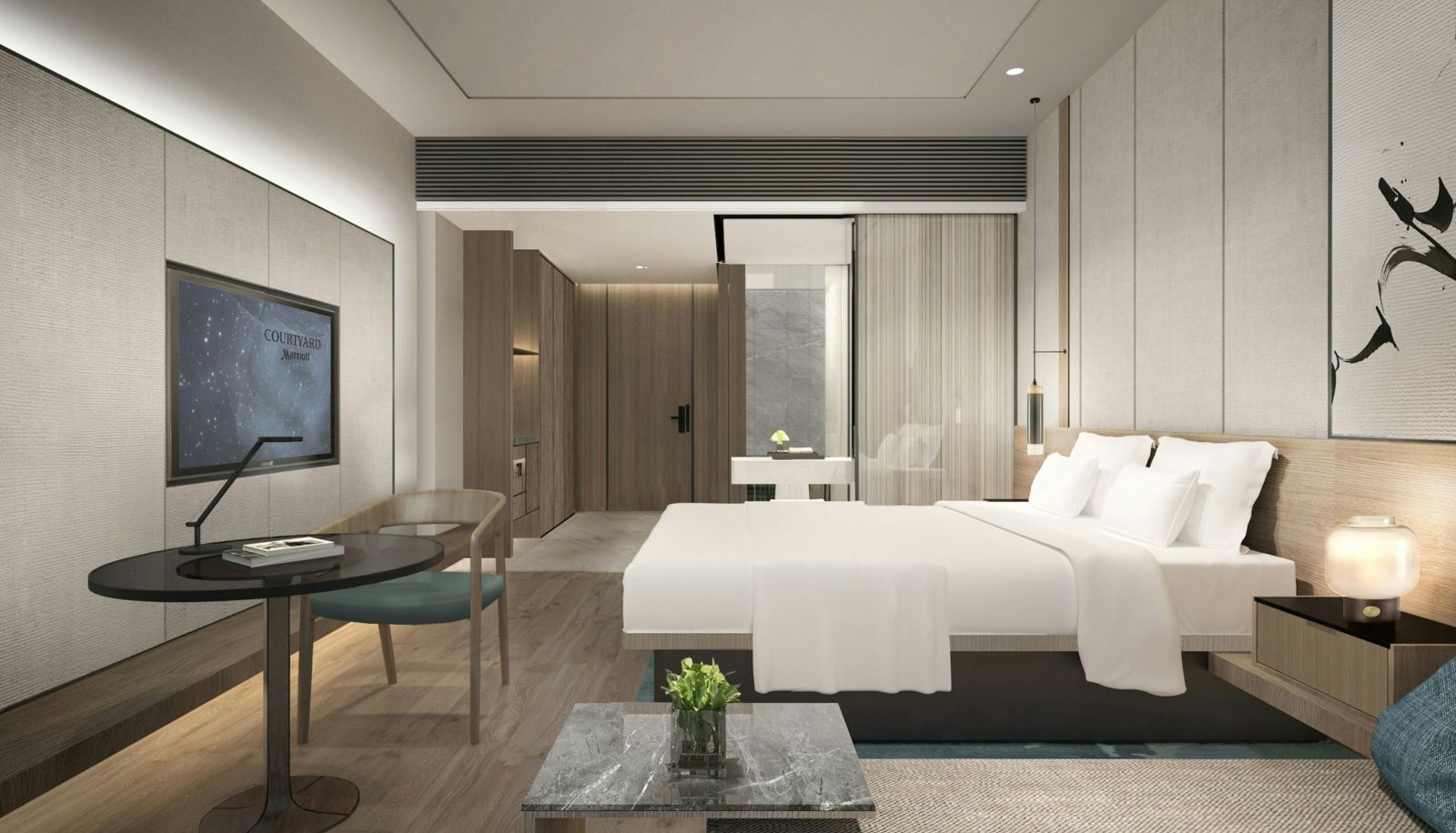 Zimmer - Courtyard by Marriott Pinghu