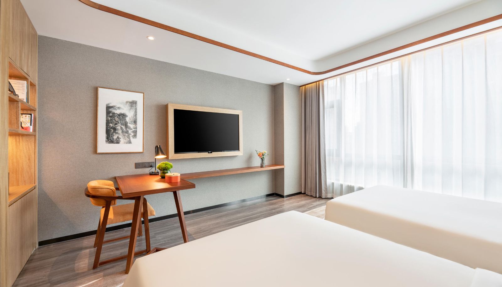 Zimmer - Atour X Hotel  Xi'an Economic Development Administrative centre Xi'an Jingkai High Speed Railway North Station
