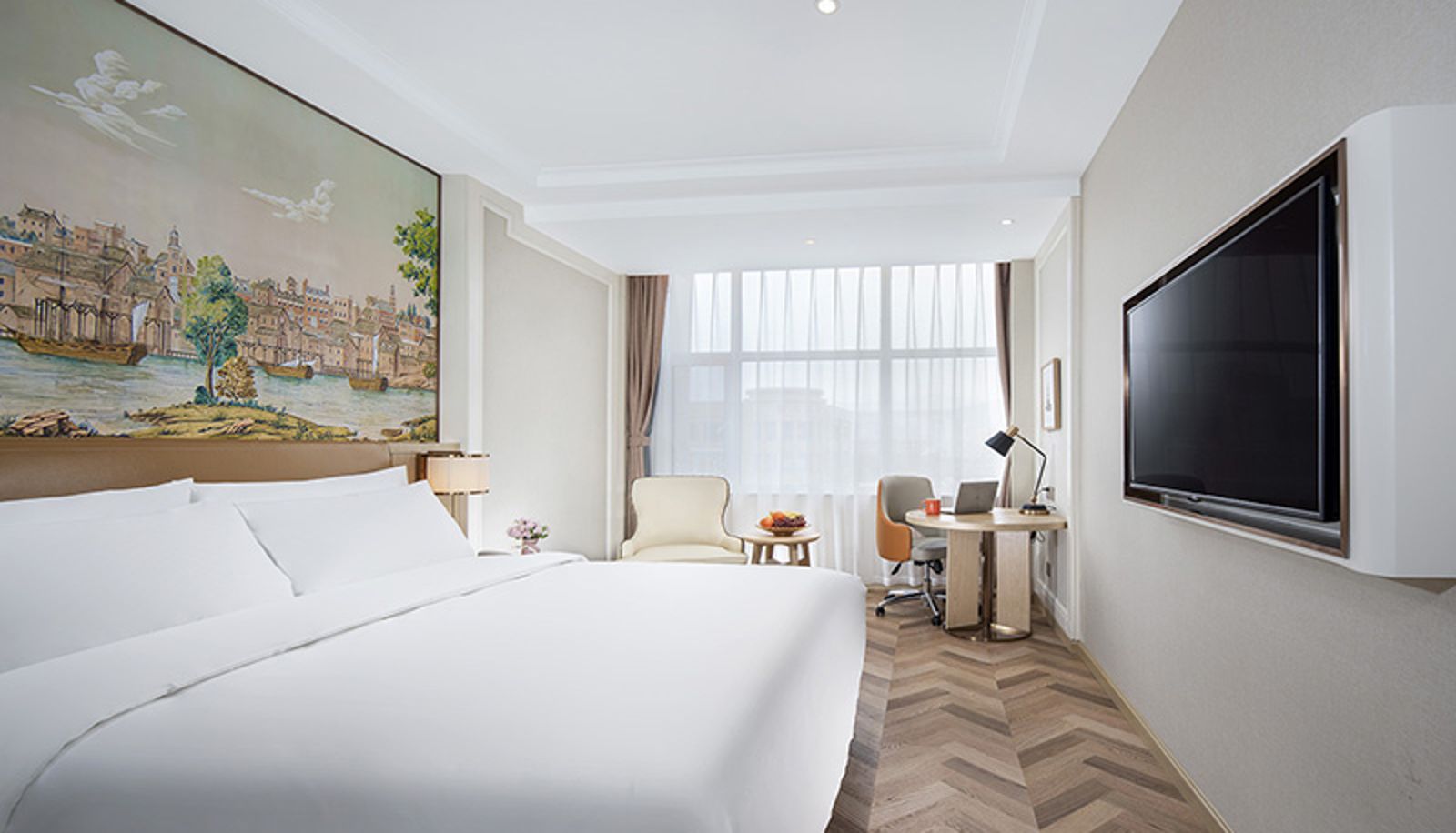 Zimmer - Jilin Hotel) Tonghua vienna hotel(Wanda Plaza