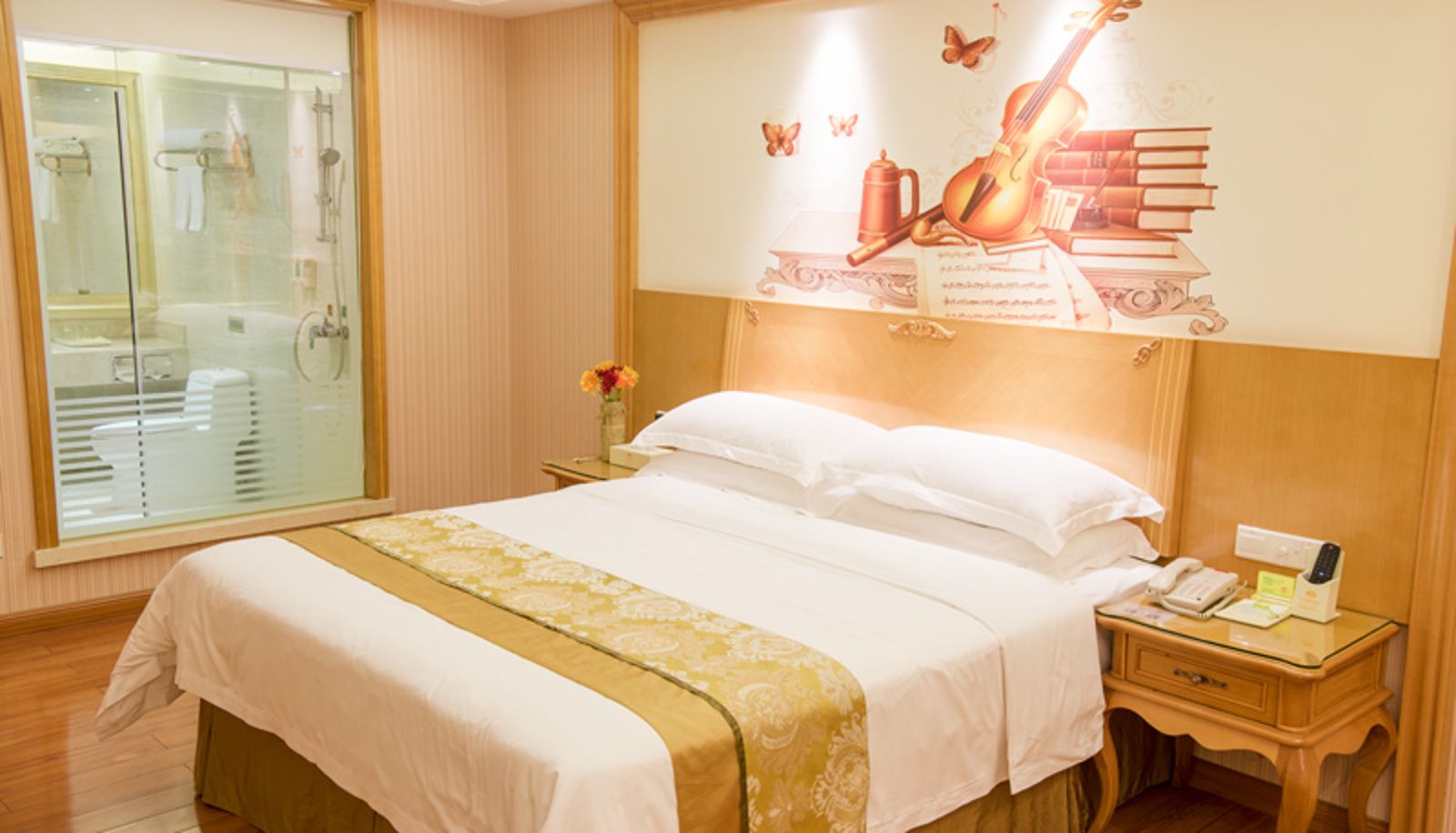 Chambre - Guangzhou)  Baiyun Station Vienna International Hotel (Huangshi Branch