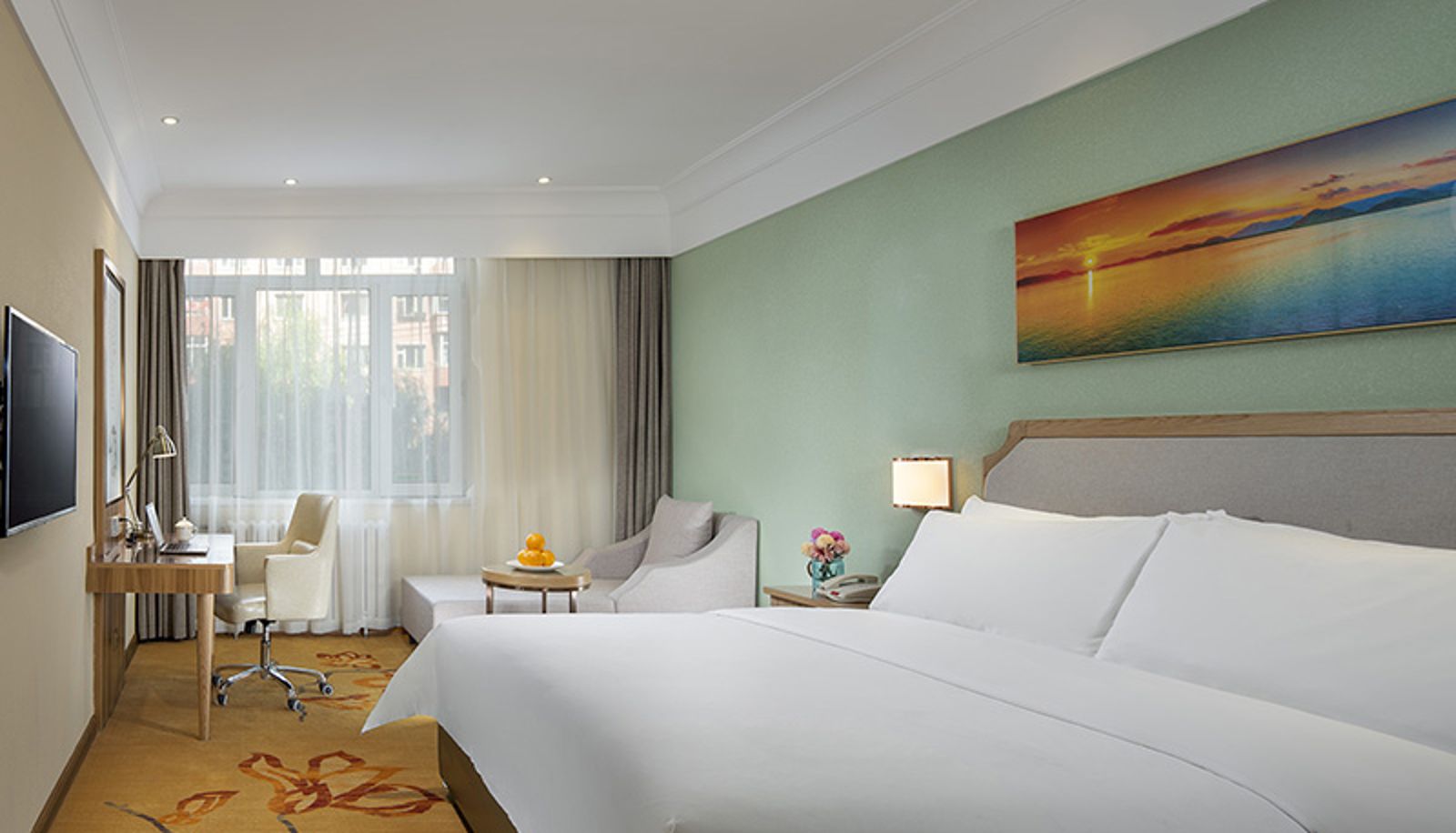 Kamer - Vienna SanHao Hotel (Harbin Shifan University  Hotel)