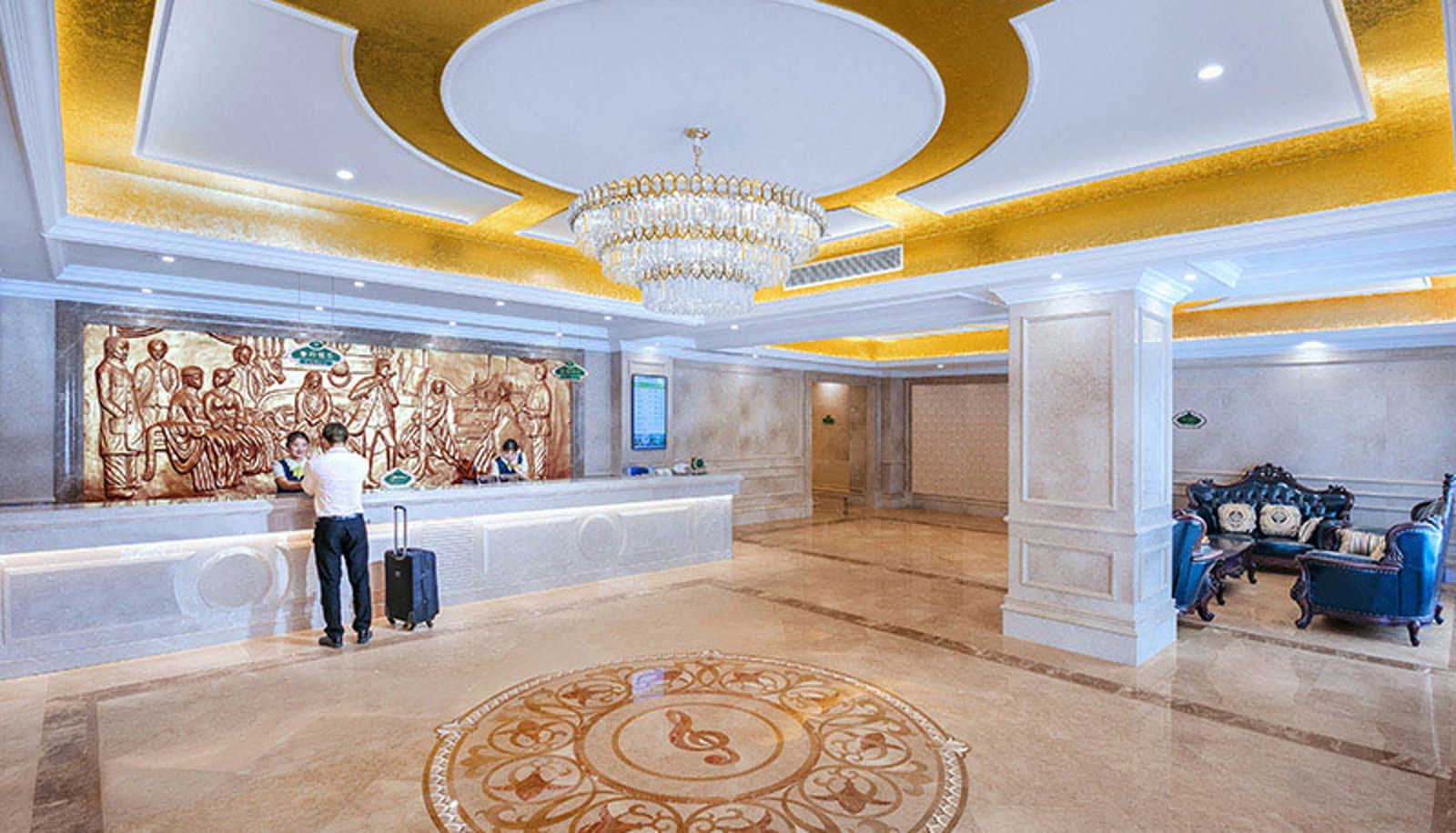Hall - vienna hotel (Shanghai  Songjiang Xiaokun mountain Hotel)