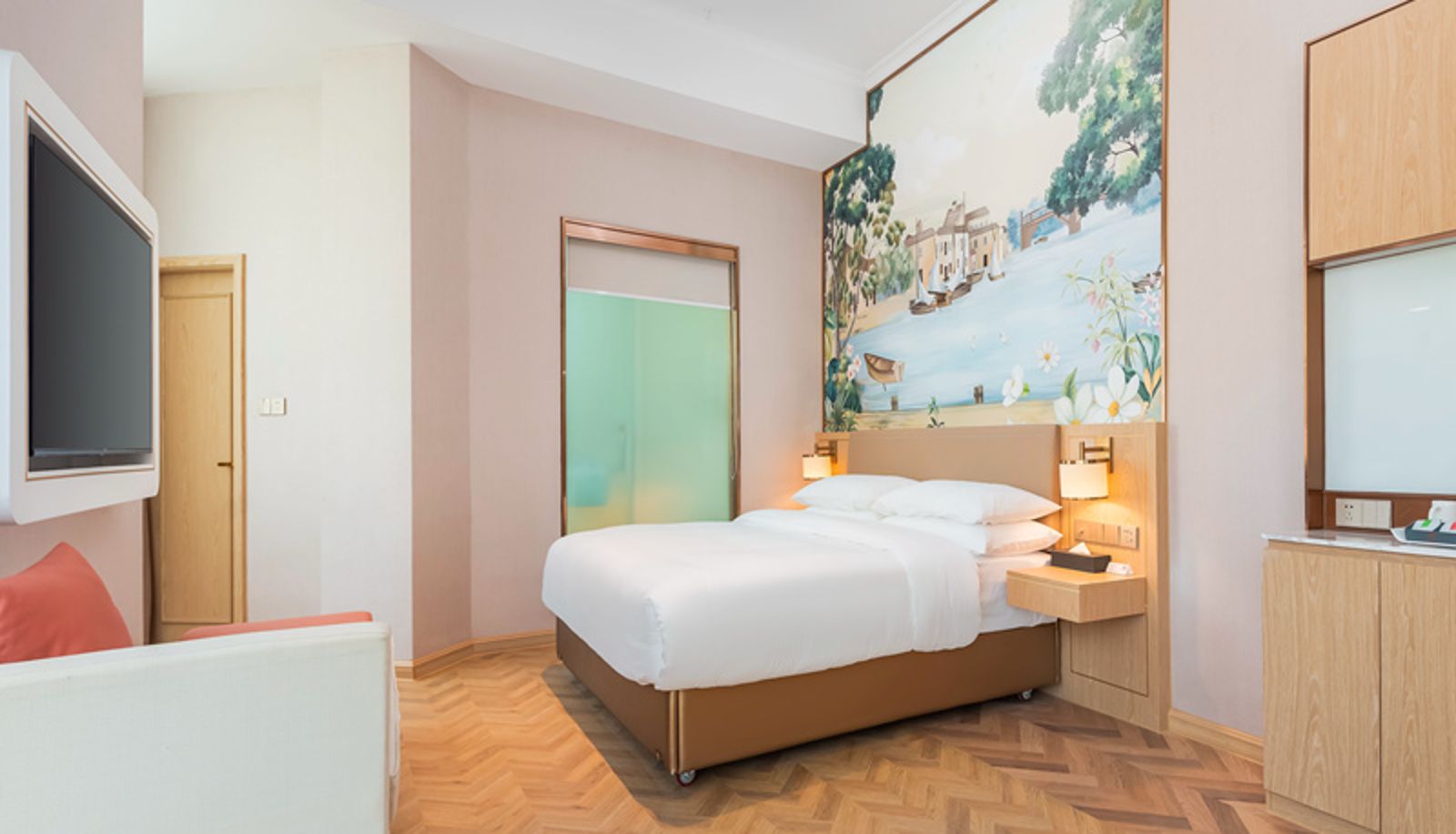 Chambre - Vienna Hotel (5.0 Guiyang Huaxi Park Xueshi Road Station Hotel)